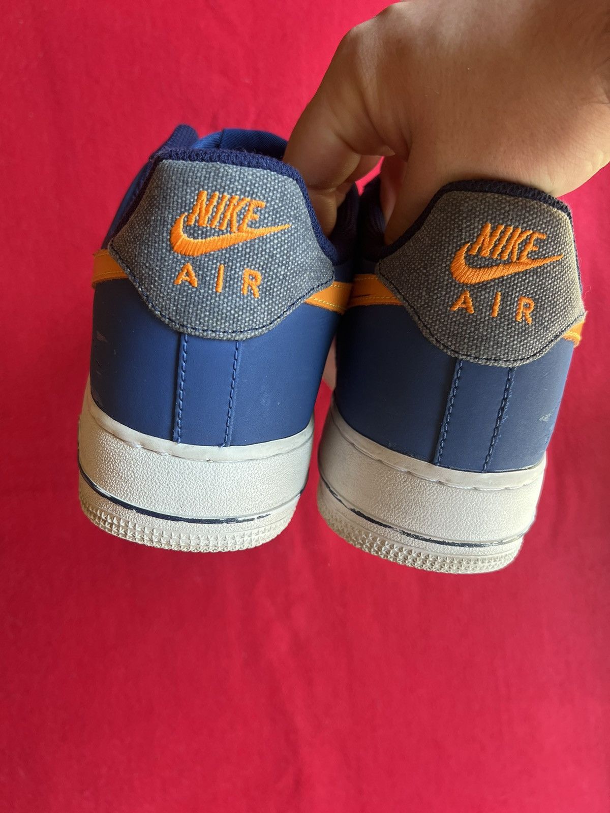 Nike Nike Air Force 1 Low Storm Blue Denim Size US 10 / EU 43 - 5 Thumbnail