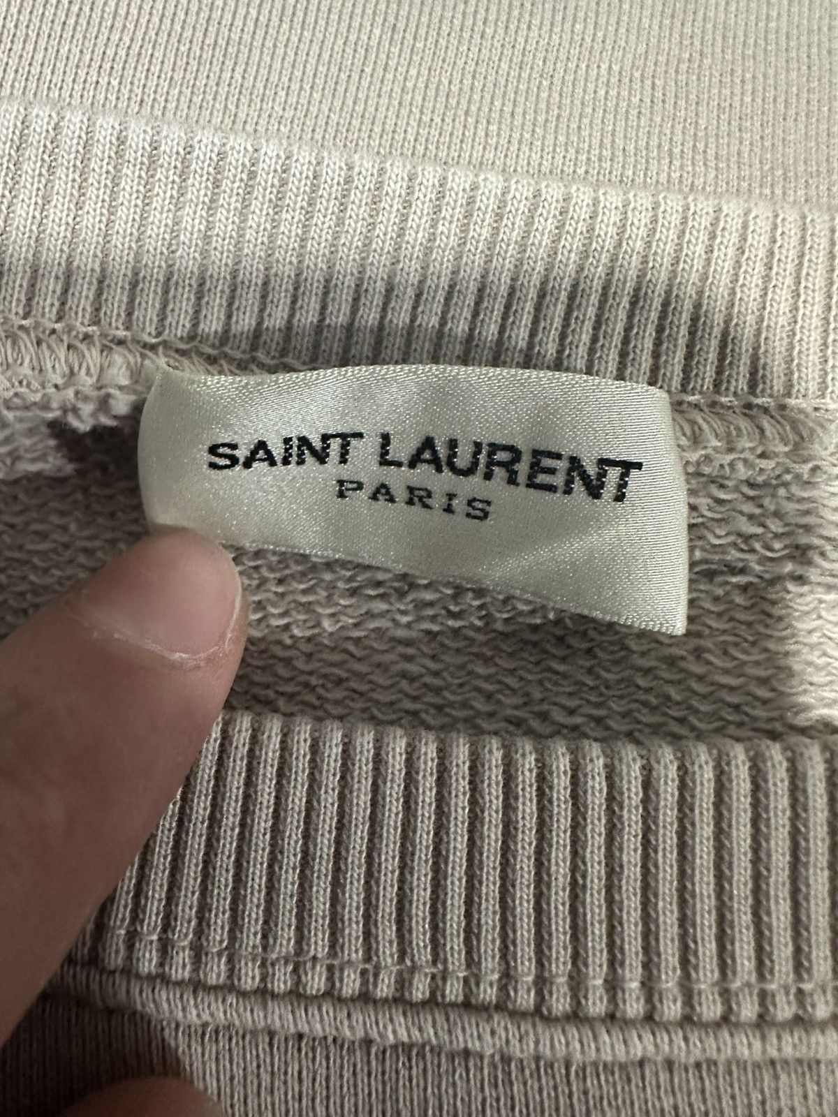 Saint Laurent Paris SAINT LAURENT SNAKE HEART CREW SWEAT Size US XL / EU 56 / 4 - 2 Thumbnail