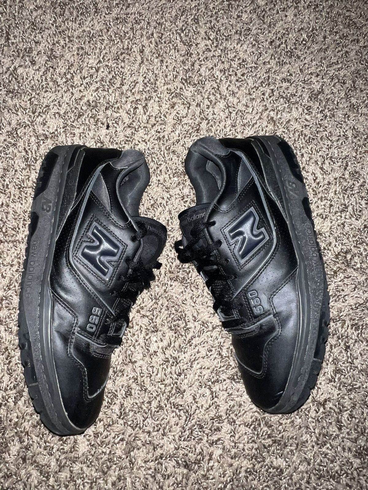 New Balance MEN'S NEW BALANCE 550 CASUAL SHOES (BLACK) Size US 11 / EU 44 - 2 Thumbnail