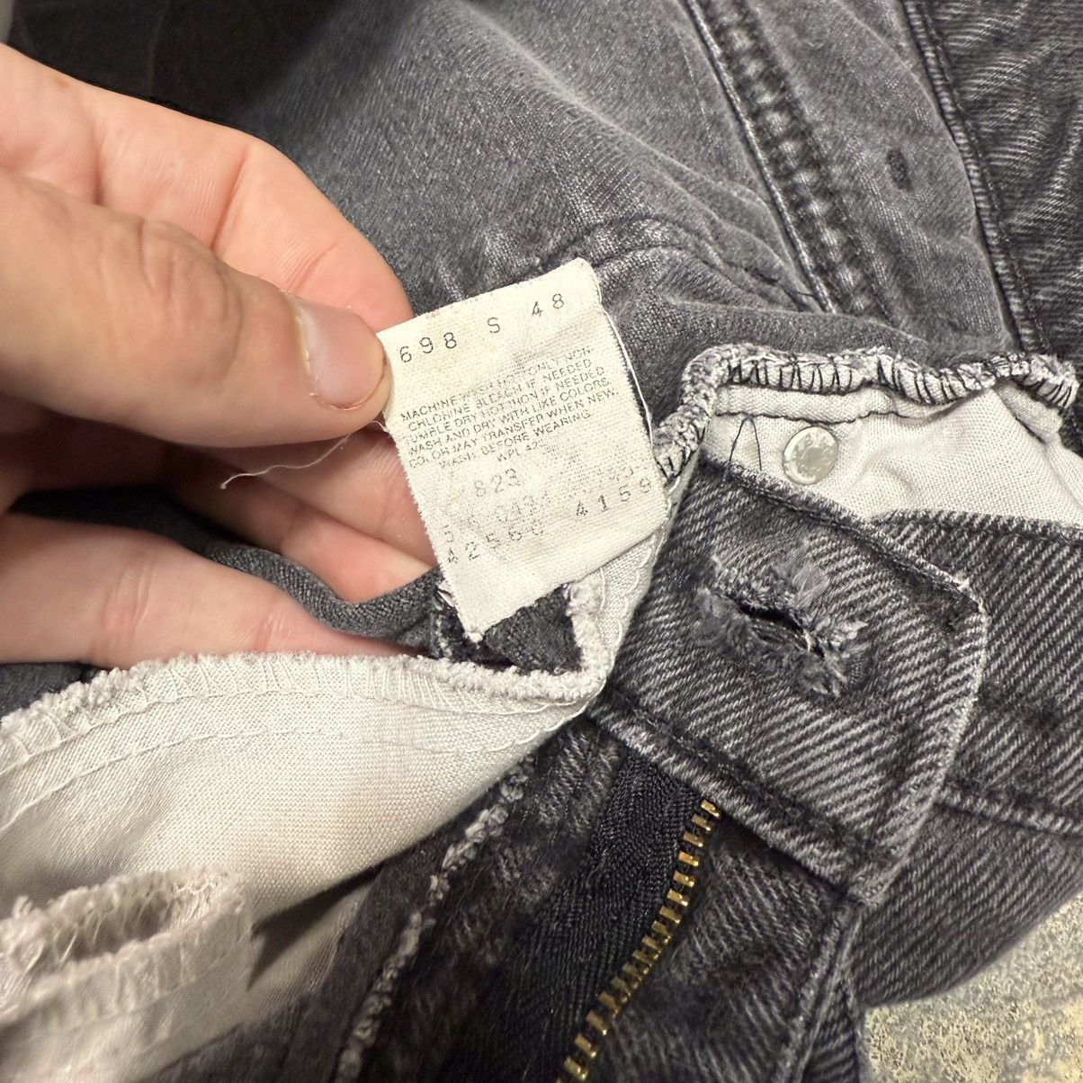 Levi's Vintage Levi’s 560 Baggy Fit Black Orange Tab Denim Jeans Size US 30 / EU 46 - 8 Thumbnail