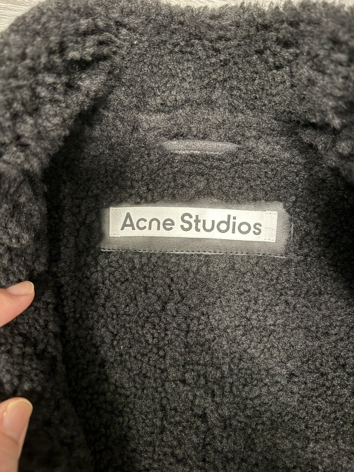 Acne Studios Acne Studio Ian Shearling Leather Jacket Size US S / EU 44-46 / 1 - 9 Thumbnail
