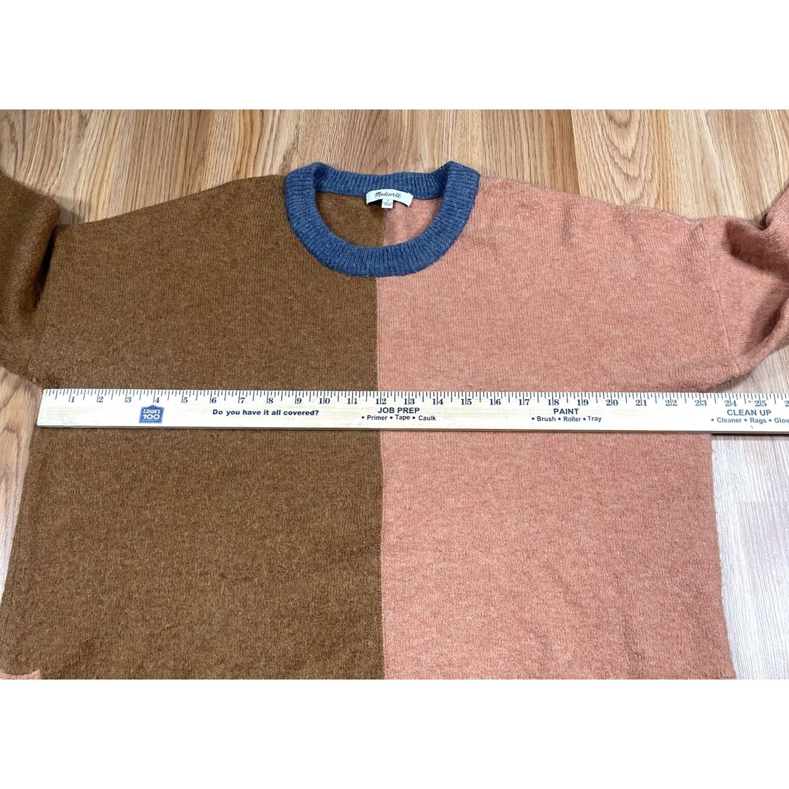 Madewell Madewell Sweater Womens S Small Wool Blend Crew Neck Long Sleeve Knit Shirt Size S / US 4 / IT 40 - 5 Thumbnail