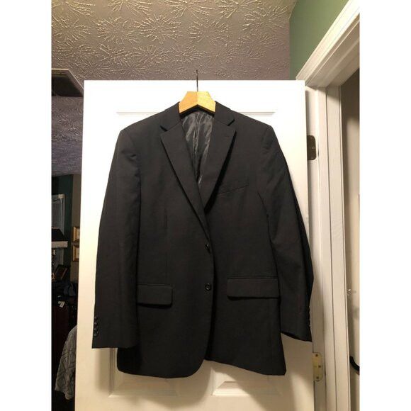 Pronto Uomo pronto uomo men's 100%wool sport coat jacket blazer size:44R Size 44R - 2 Thumbnail