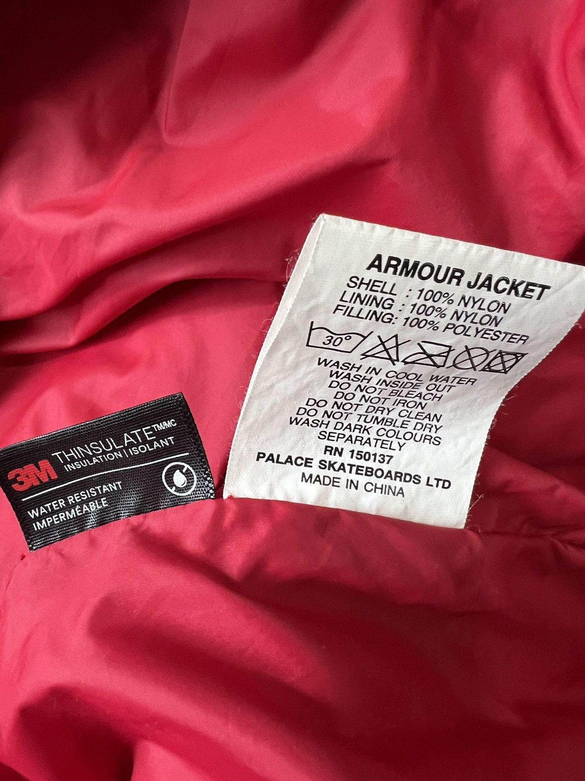 Palace Palace 3M Insulated Puffer Size US L / EU 52-54 / 3 - 4 Thumbnail