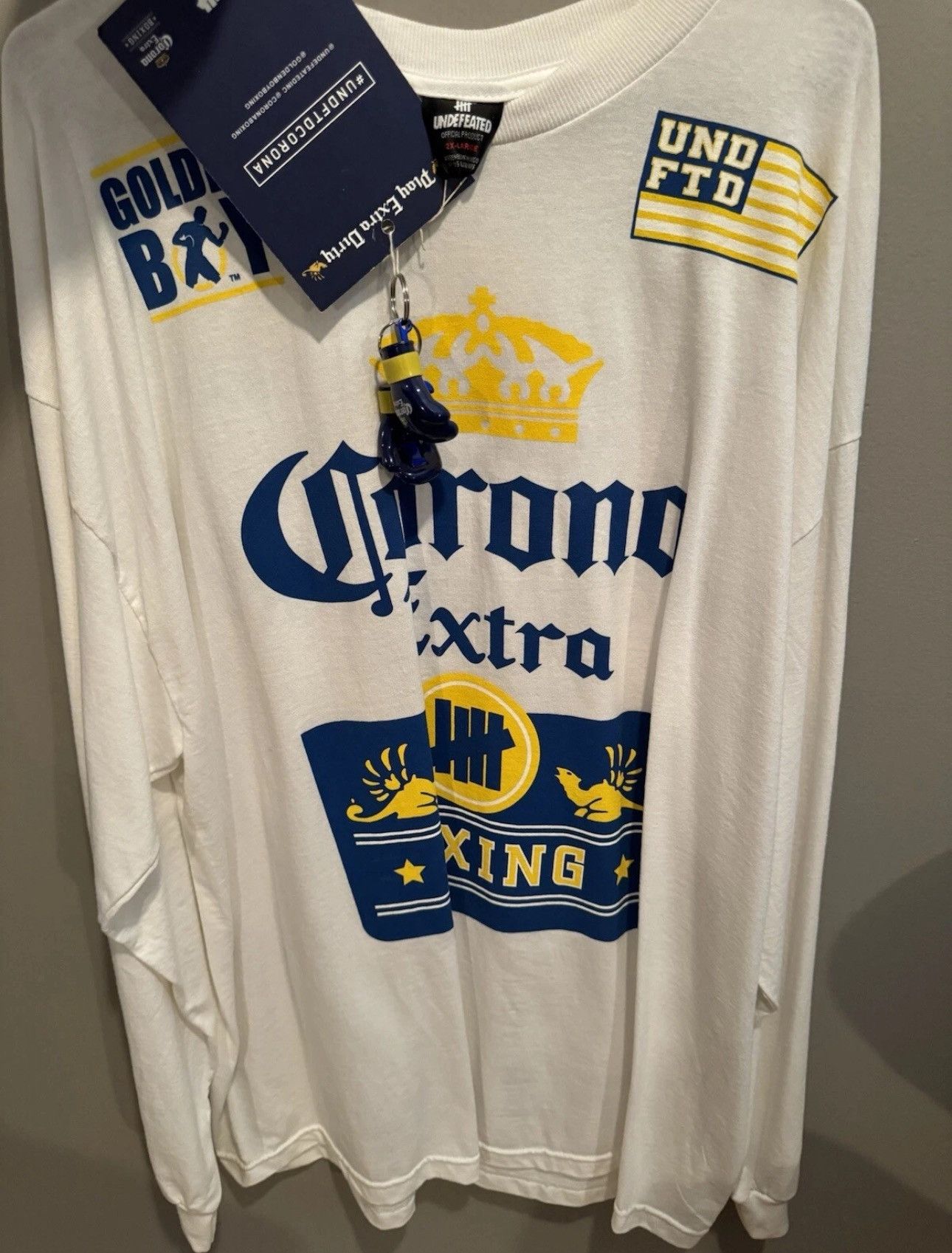 Undefeated Rare UndefeatedxGolden Boy Promotions Friends Family Corona Size US XXL / EU 58 / 5 - 5 Thumbnail