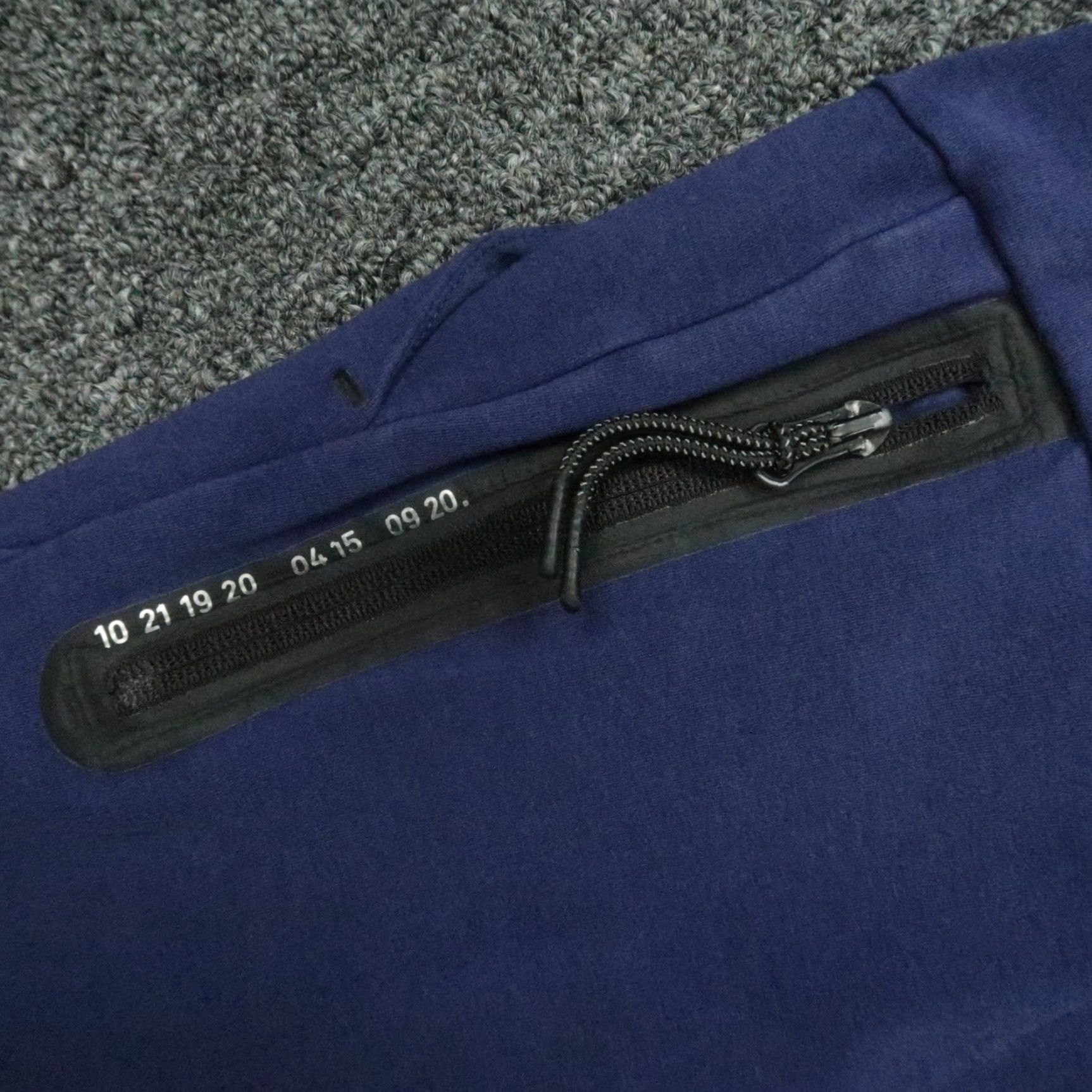 Nike Nike Pants Men Small Blue Tech Fleece Joggers Athletic Zip Pocket USA Soccer Size US 29 - 6 Thumbnail