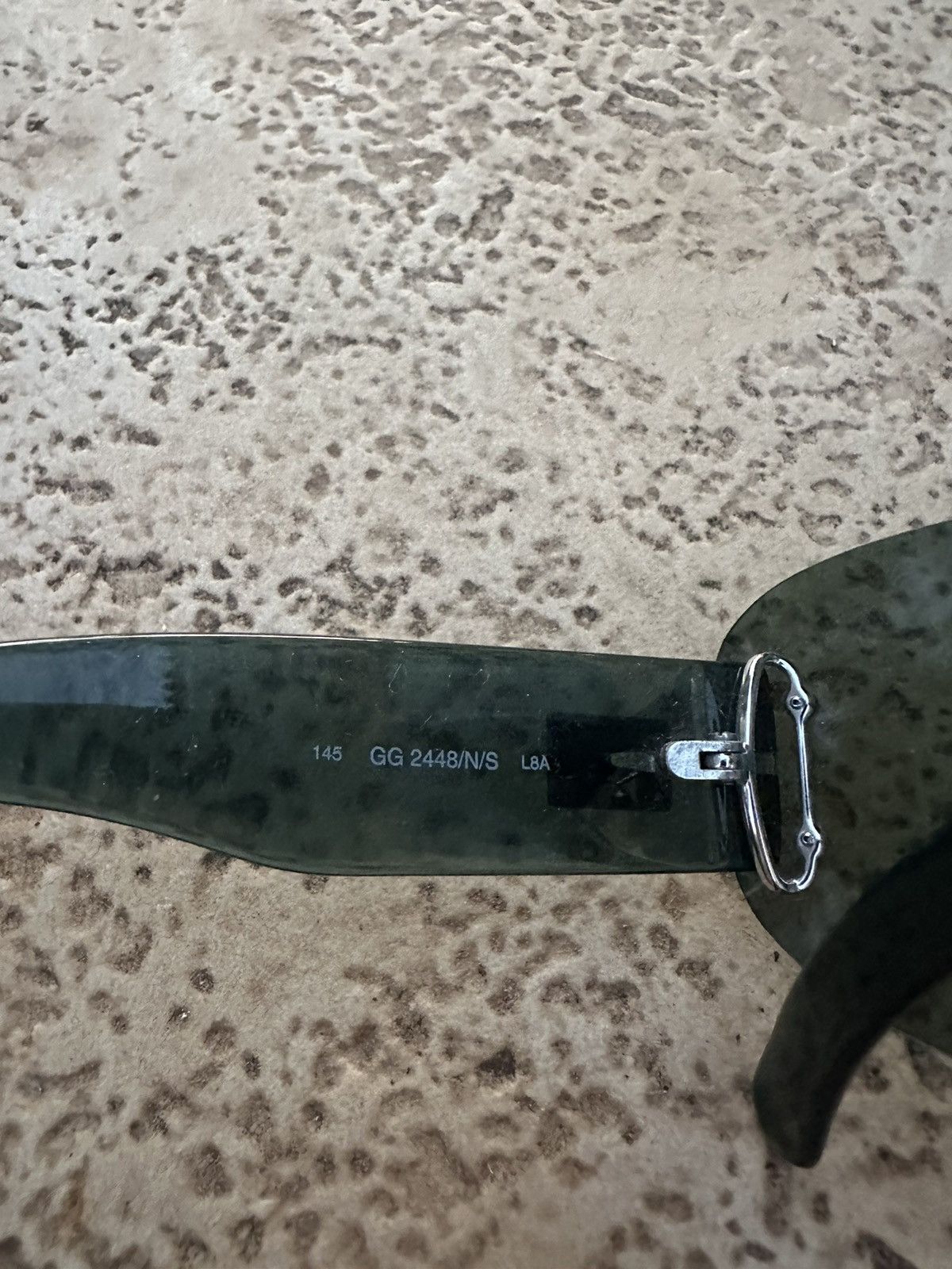 Gucci Gucci Sunglasses GG 2448/N/S Dark Green Size ONE SIZE - 5 Thumbnail