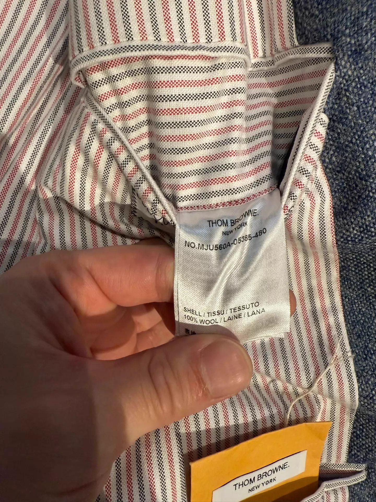 Thom Browne Thom Browne 4-Bar Blue Gray Wool Suit Size 2 Rare Size US M / EU 48-50 / 2 - 5 Thumbnail