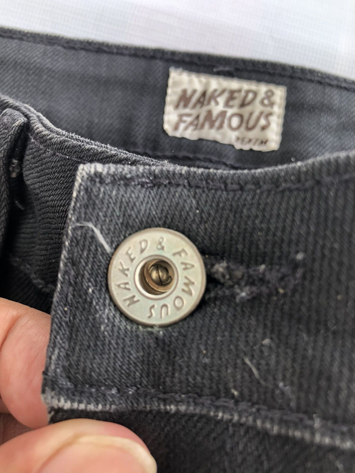Naked & Famous Naked & Famous Black Power Stretch Jeans Denim Size US 30 / EU 46 - 3 Thumbnail