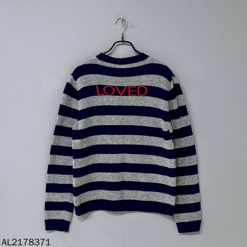 Gucci Gucci Rainbow Striped Gray Blue Sweater-2506 Size S / US 4 / IT 40 - 3 Thumbnail
