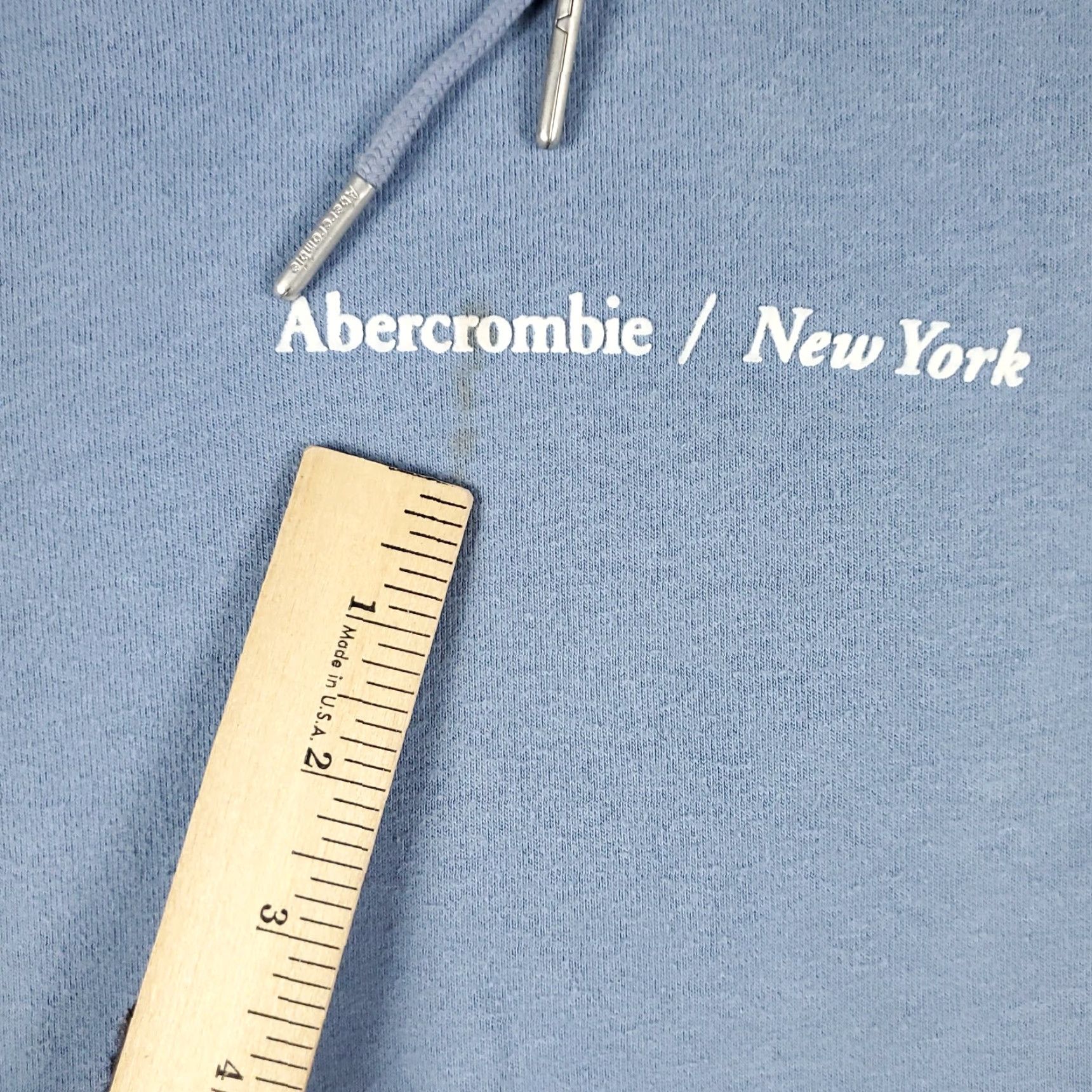 Abercrombie & Fitch Abercrombie & Fitch Hoodie Mens Small Blue Pullover Sweatshirt Classic Modern Sports Size US S / EU 44-46 / 1 - 6 Thumbnail