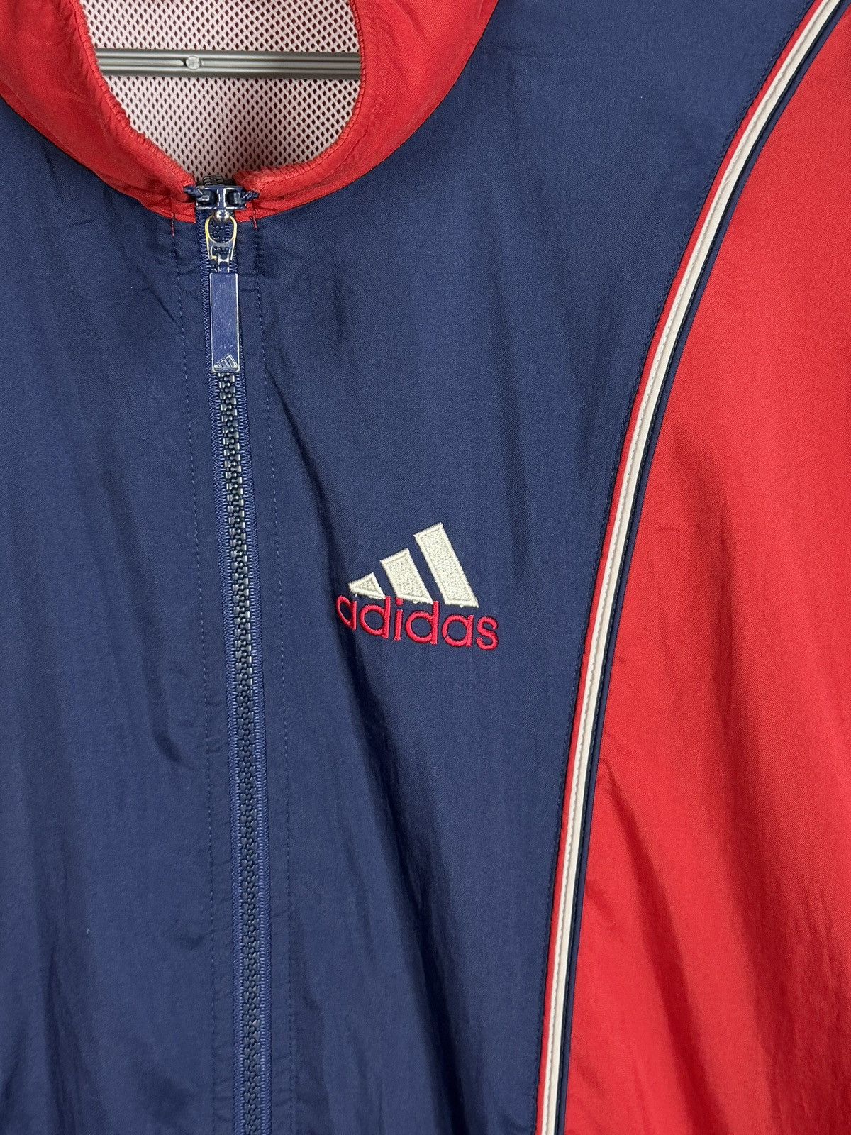 Adidas Men’s Adidas Vintage Full Zip Track Jacket Retro 90s Size L Size US L / EU 52-54 / 3 - 6 Thumbnail