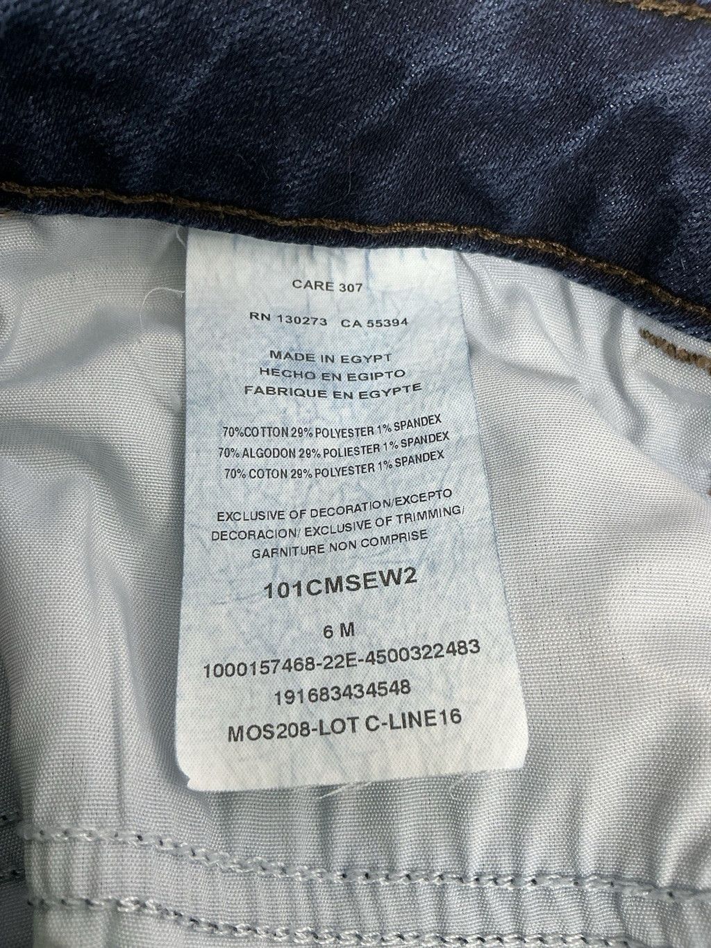 Lee Womans Lee Regular Fit Straight Leg Blue Jeans 6 M Size 28" / US 6 / IT 42 - 4 Thumbnail