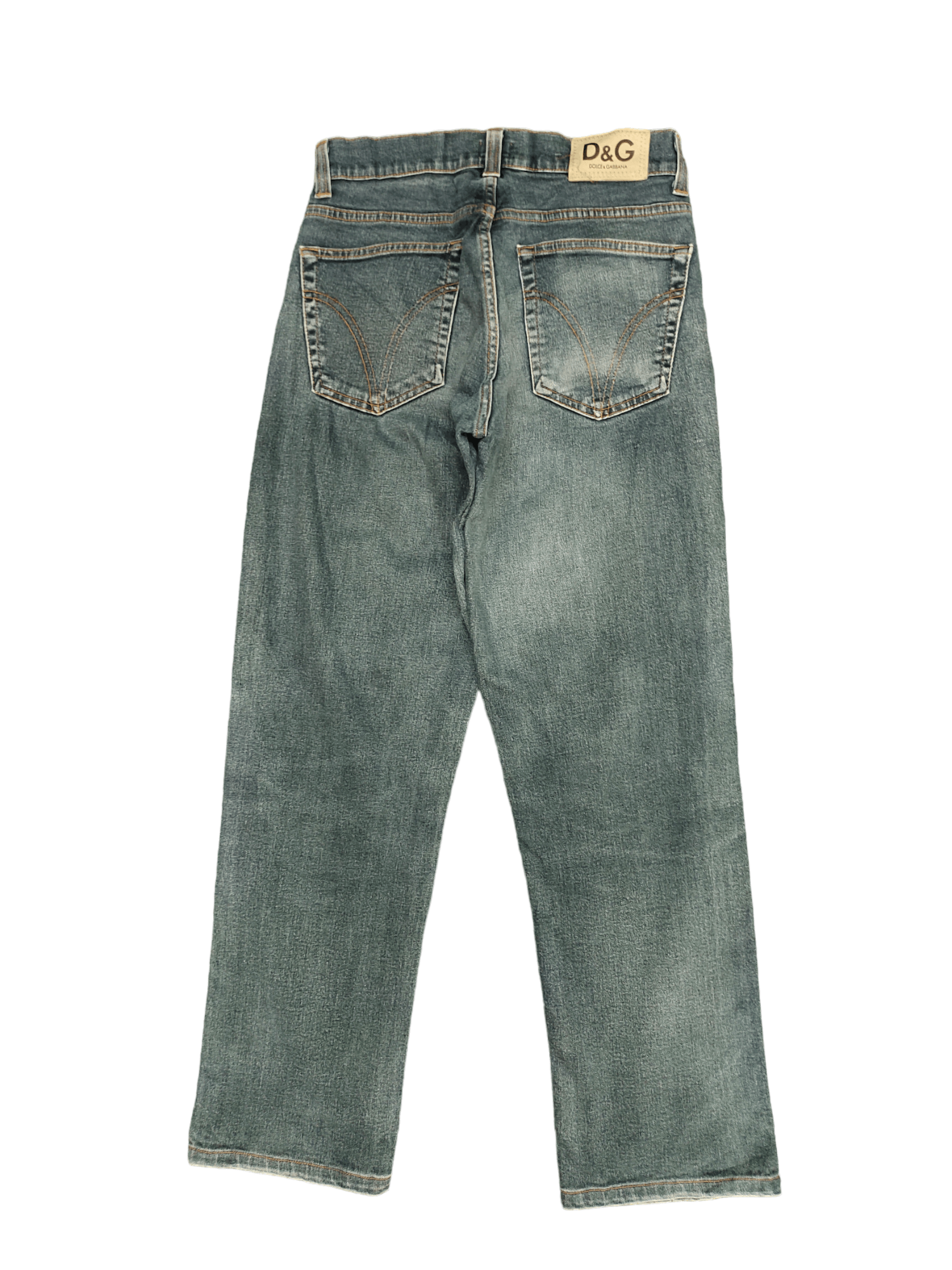 Dolce & Gabbana Vintage Dolce & Gabbana Sand Wash High Rise Denim Jeans Size 30" / US 8 / IT 44 - 10 Thumbnail