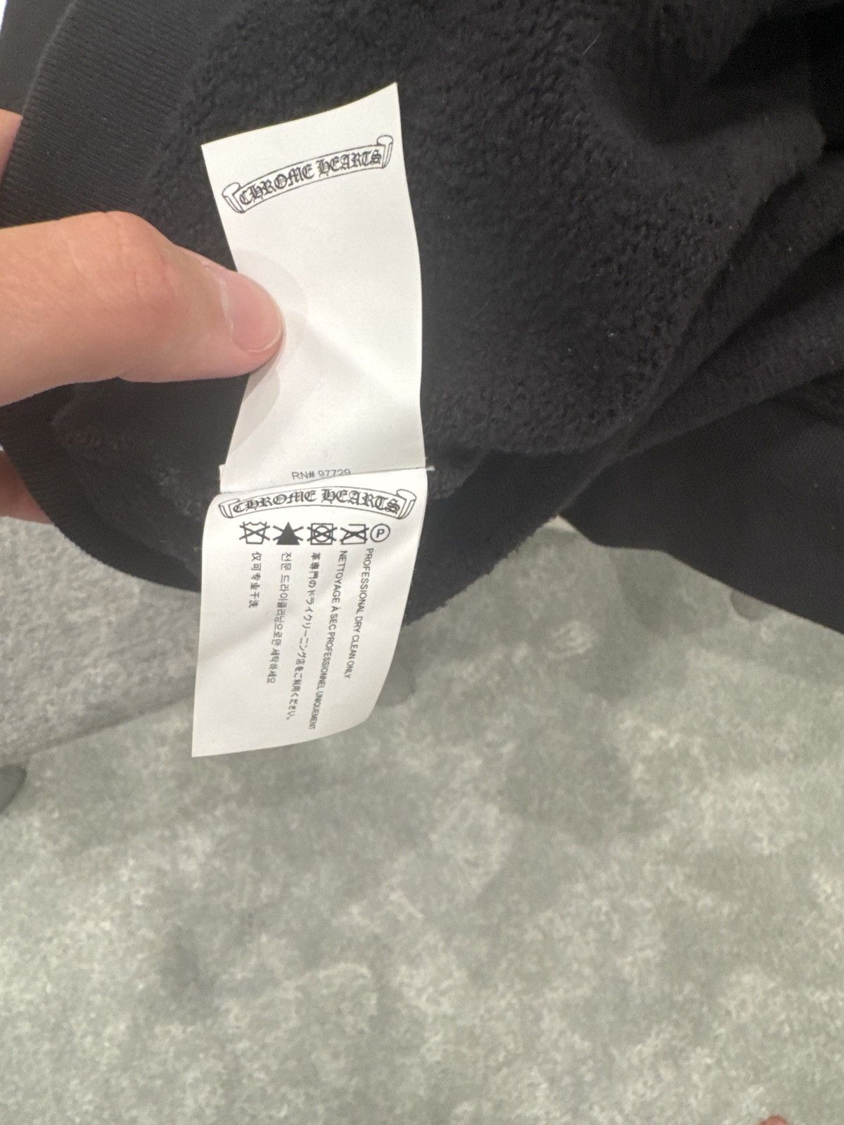 Chrome Hearts Black chrome hearts custom leather patch hoodie Size US M / EU 48-50 / 2 - 6 Thumbnail