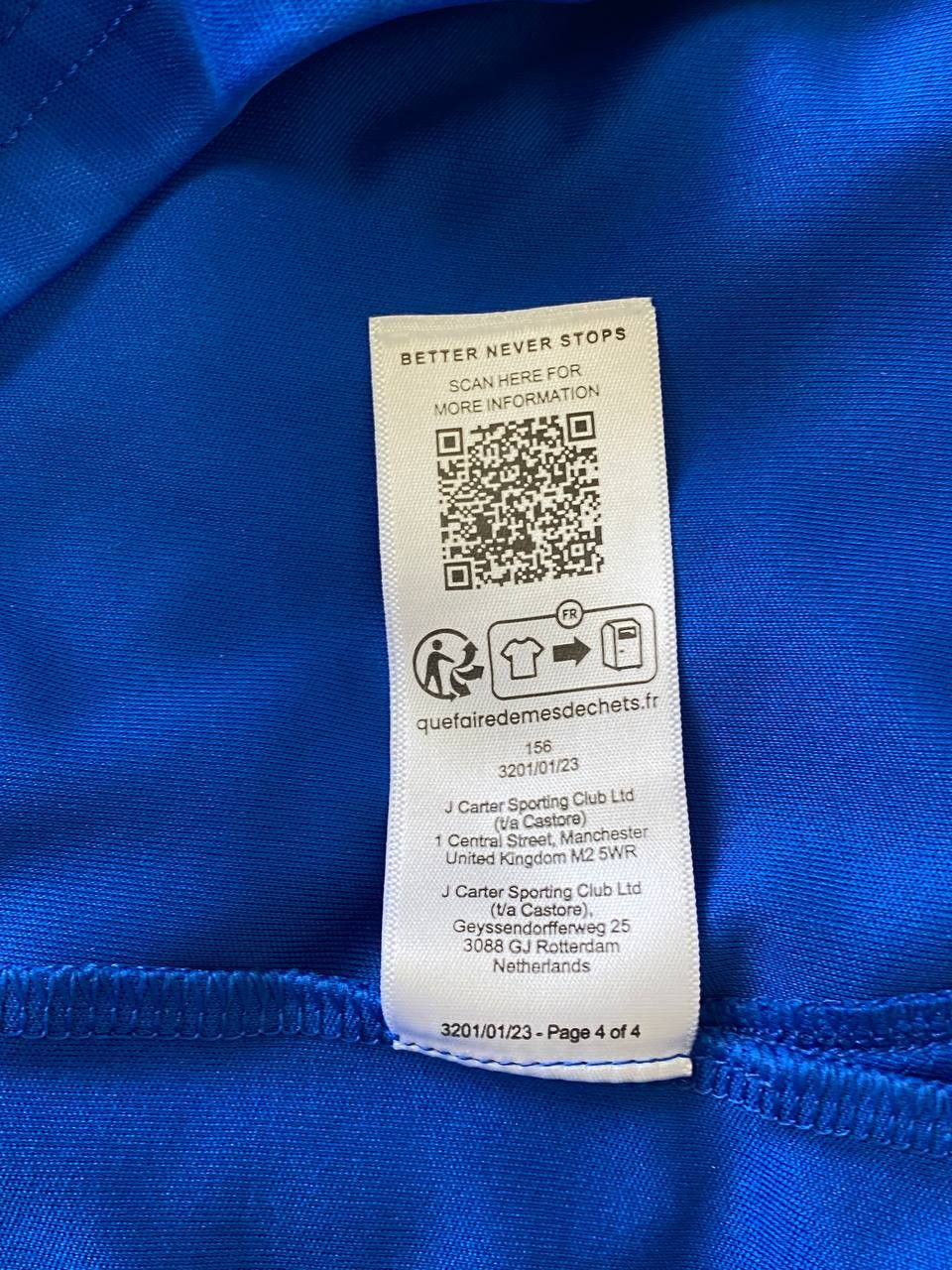 Castore Castore Rangers Glasgow 2022/2023 Blockcore Home Jersey Size US M / EU 48-50 / 2 - 15 Thumbnail