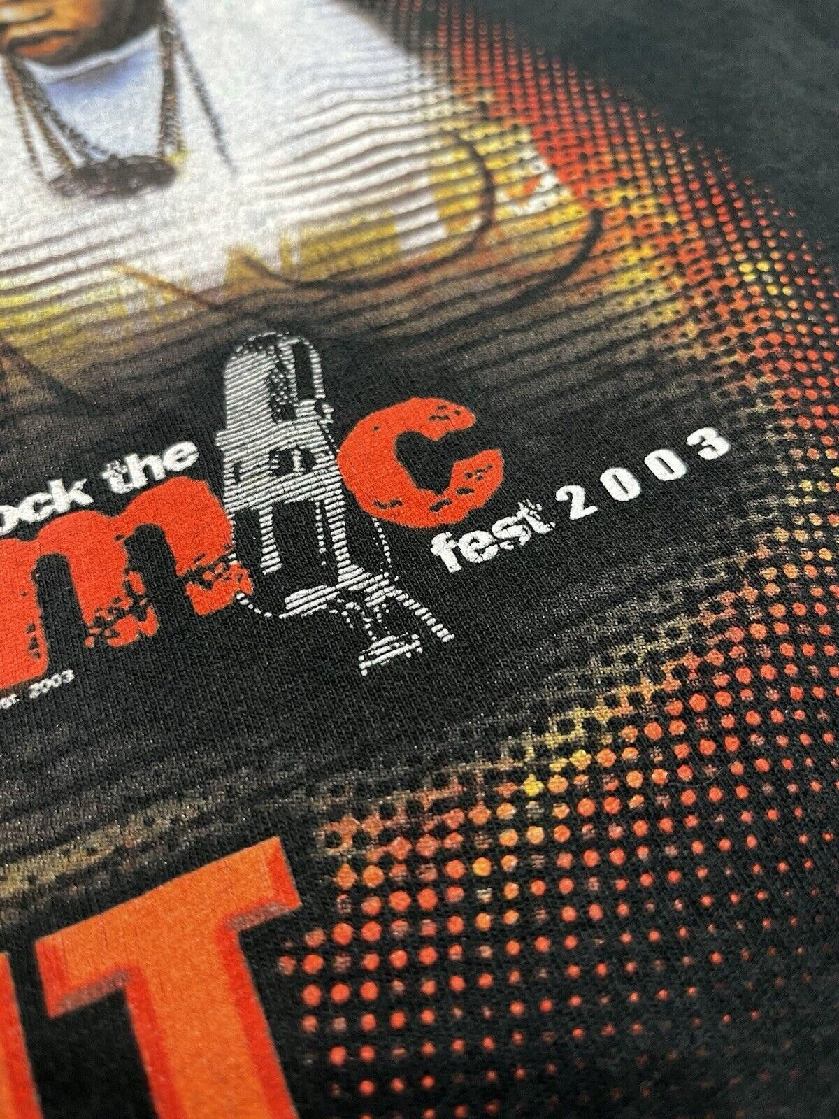 The Unbranded Brand Vintage Jay Z 50 Cent Rap Tee Shirt Tour 2003 Size XL Size US XL / EU 56 / 4 - 5 Thumbnail