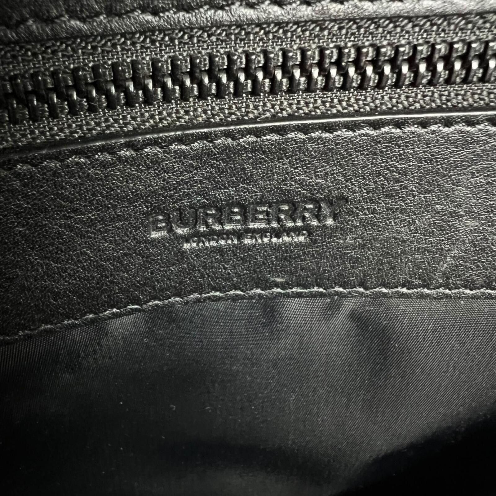 Burberry Burberry TB Monogram Black Backpack Size ONE SIZE - 9 Thumbnail