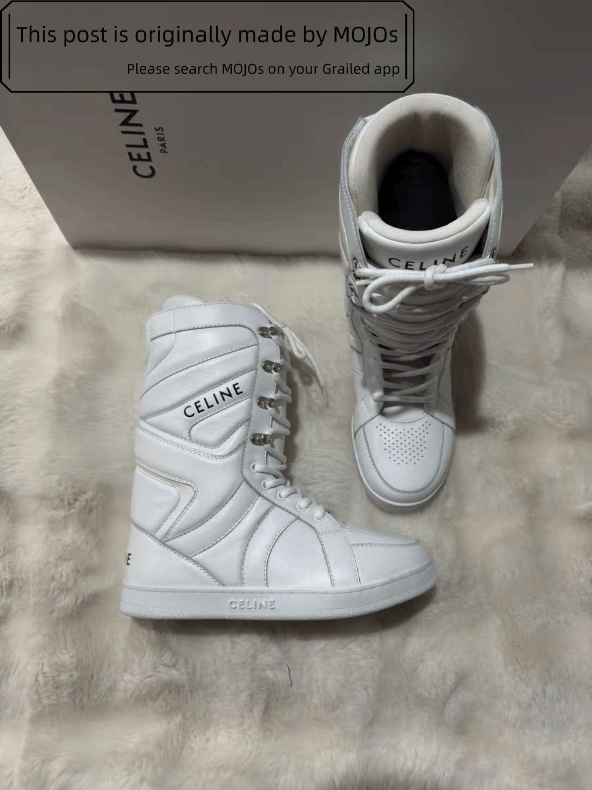 Celine Sz 40 Celine Chunky Trainer Lace Up Boots Size US 7 / EU 40 - 1 Thumbnail
