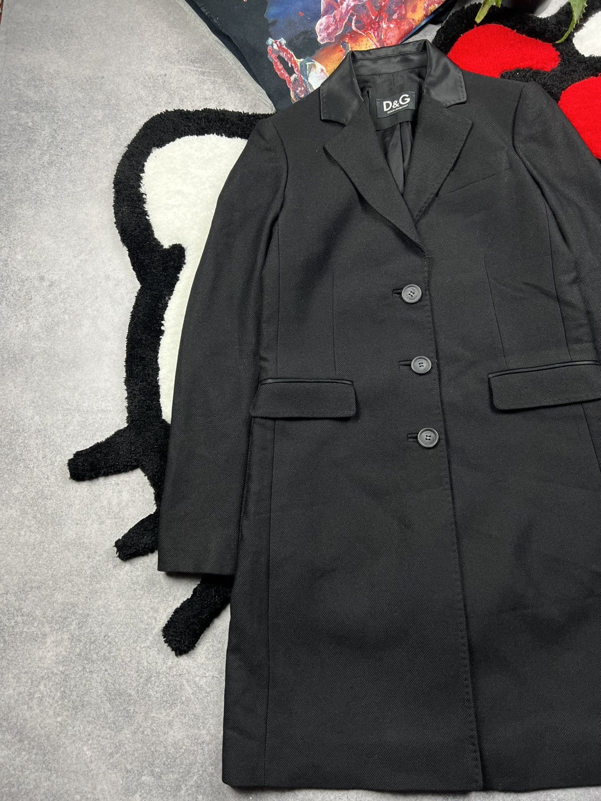 Dolce & Gabbana Vintage Dolce&Gabbana Italy Viscose Y2K Coat Trench Size S / US 4 / IT 40 - 2 Thumbnail