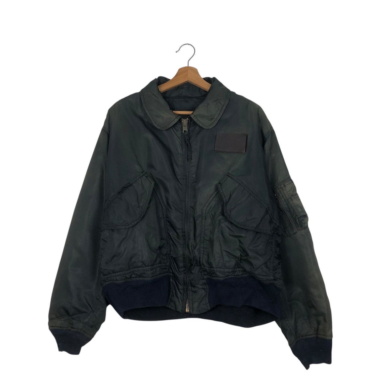 Japanese Brand 📌Vintage Military Bomber Jacket Ideal Zipper Buzz Ricksons Size US M / EU 48-50 / 2 - 2 Thumbnail