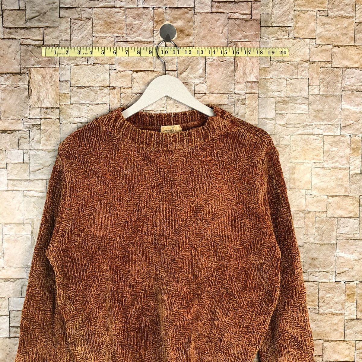Homespun Knitwear × Japanese Brand MB Brown vintage Knitwear #A1073 Size M / US 6-8 / IT 42-44 - 2 Thumbnail