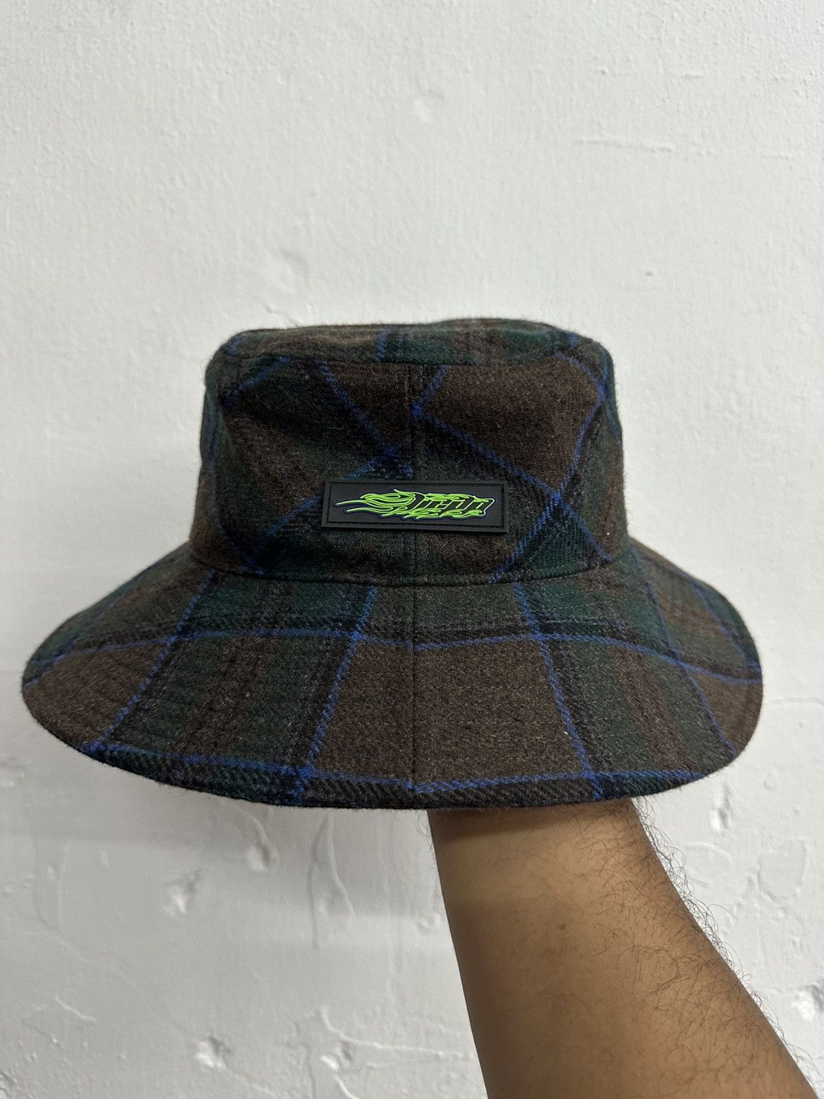 JieDa Plaid Bucket Hat