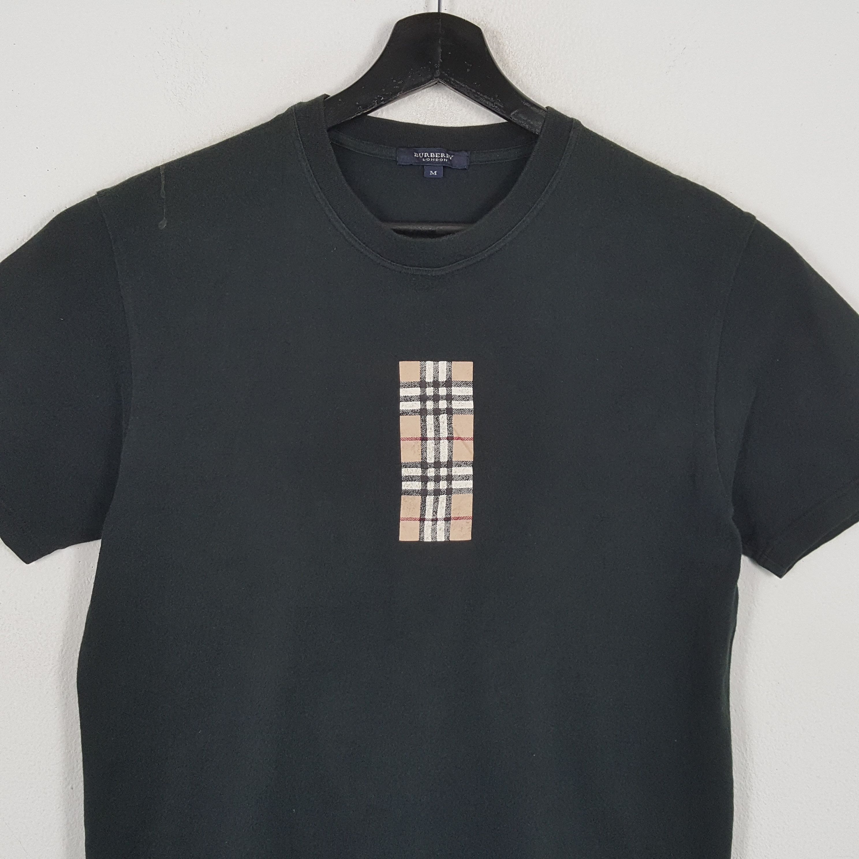 Burberry × Vintage BURBERRY LONDON Tshirt Luxury Brand Fashion Style Size US M / EU 48-50 / 2 - 2 Thumbnail