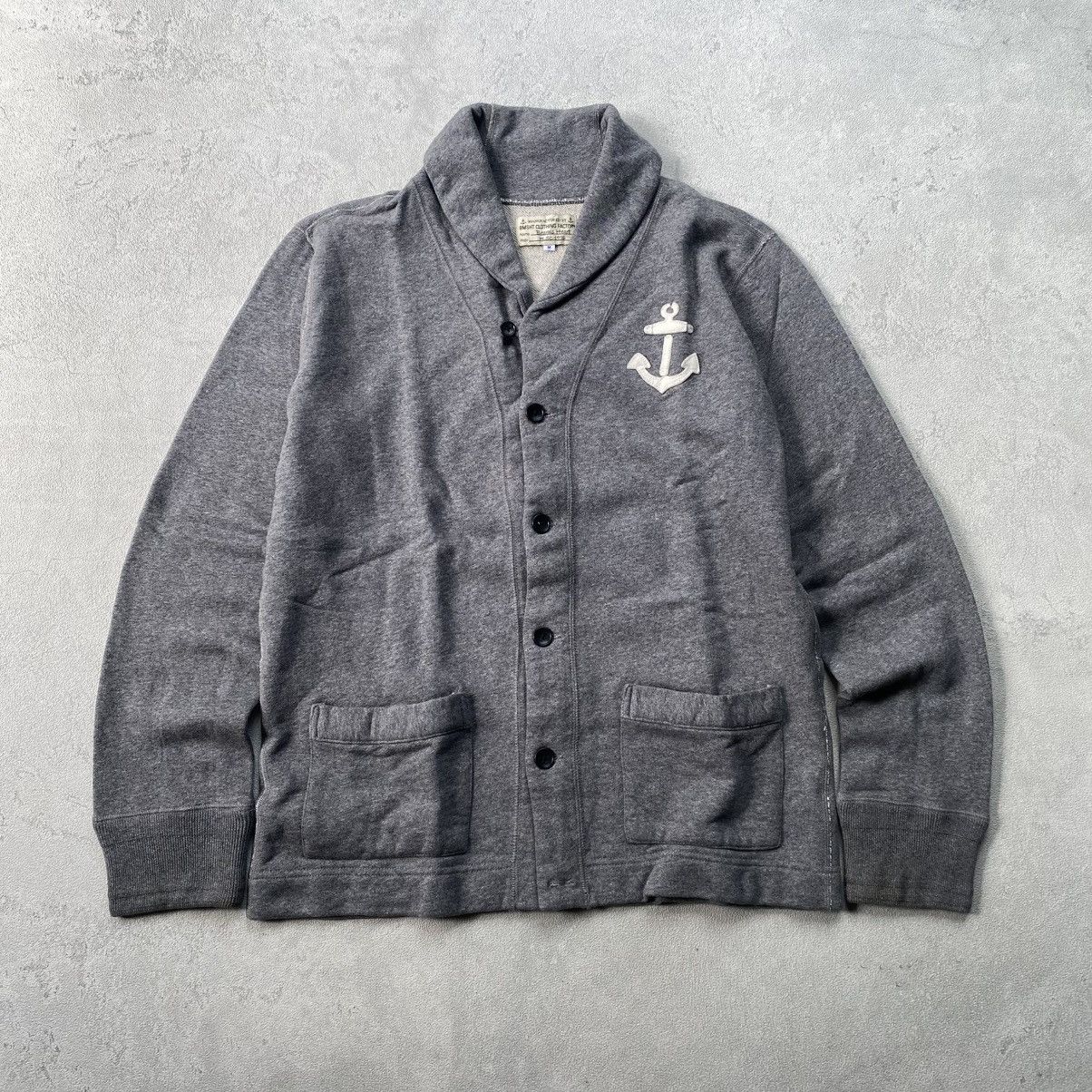 Beams Japan × Beams Plus × Japanese Brand Beams heart shawl collar cardigan jacket Size US M / EU 48-50 / 2 - 2 Thumbnail