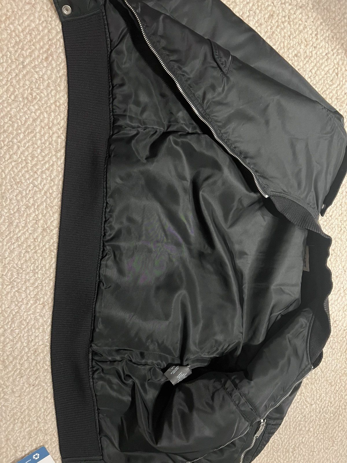 Hedi Slimane Saint laurent hedi black zip up bomber 2016 Size US S / EU 44-46 / 1 - 8 Thumbnail