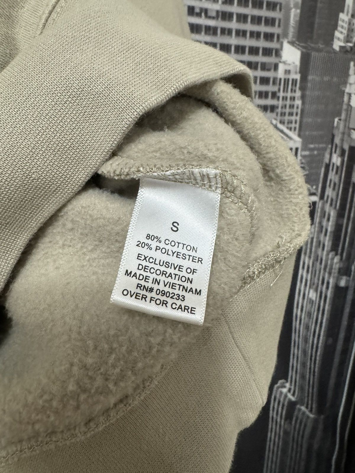 Fear of God 💥Fear of God Essentials Half Zip Pullover Olive SZ Small Size US S / EU 44-46 / 1 - 7 Thumbnail