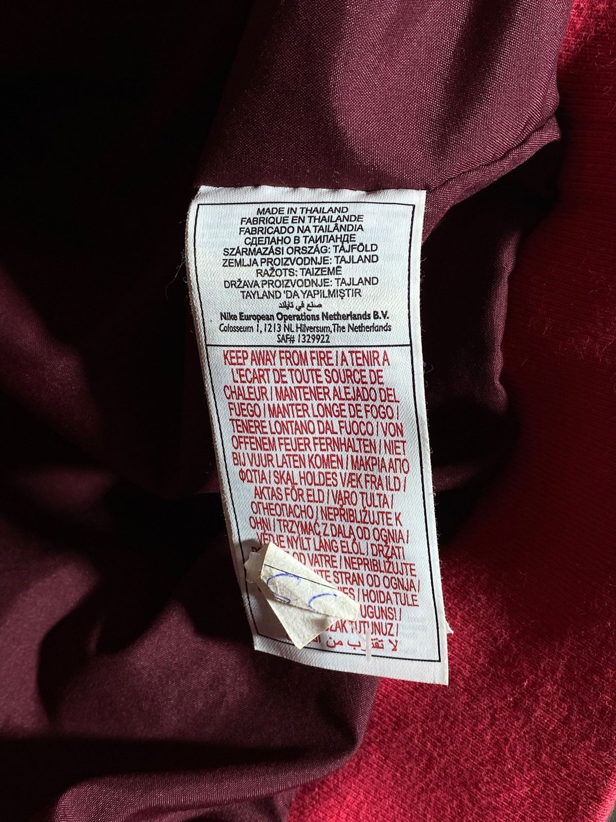 Nike Vintage Nike Arsenal Track Jacket Rare Streetwear Size US XXL / EU 58 / 5 - 19 Thumbnail