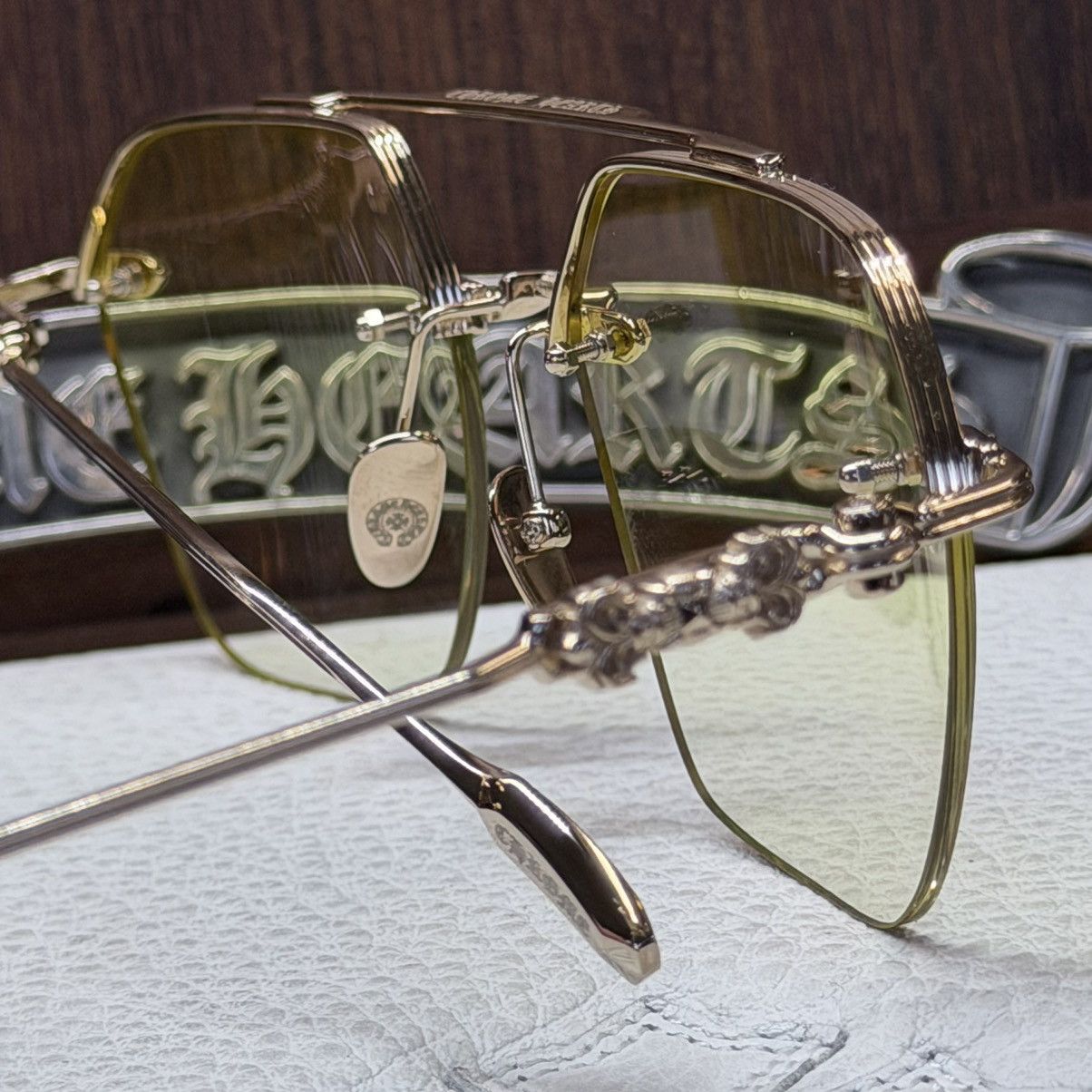 Chrome Hearts Chrome Hearts STINGER 1/1 Sunglasses Size ONE SIZE - 11 Thumbnail