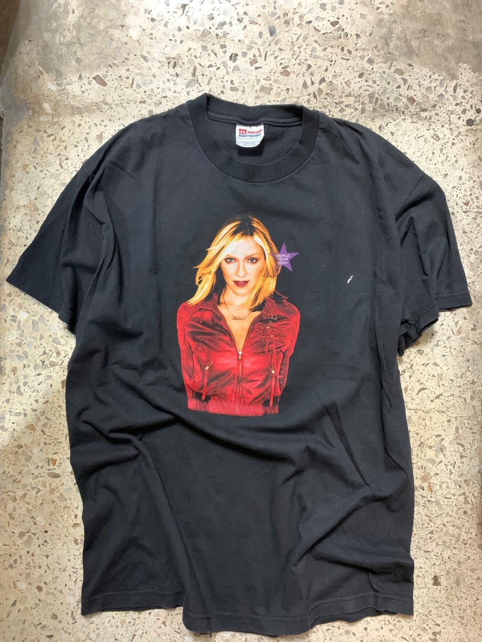 Vintage Madonna 2001 Tour Tee Size US L / EU 52-54 / 3 - 1 Thumbnail