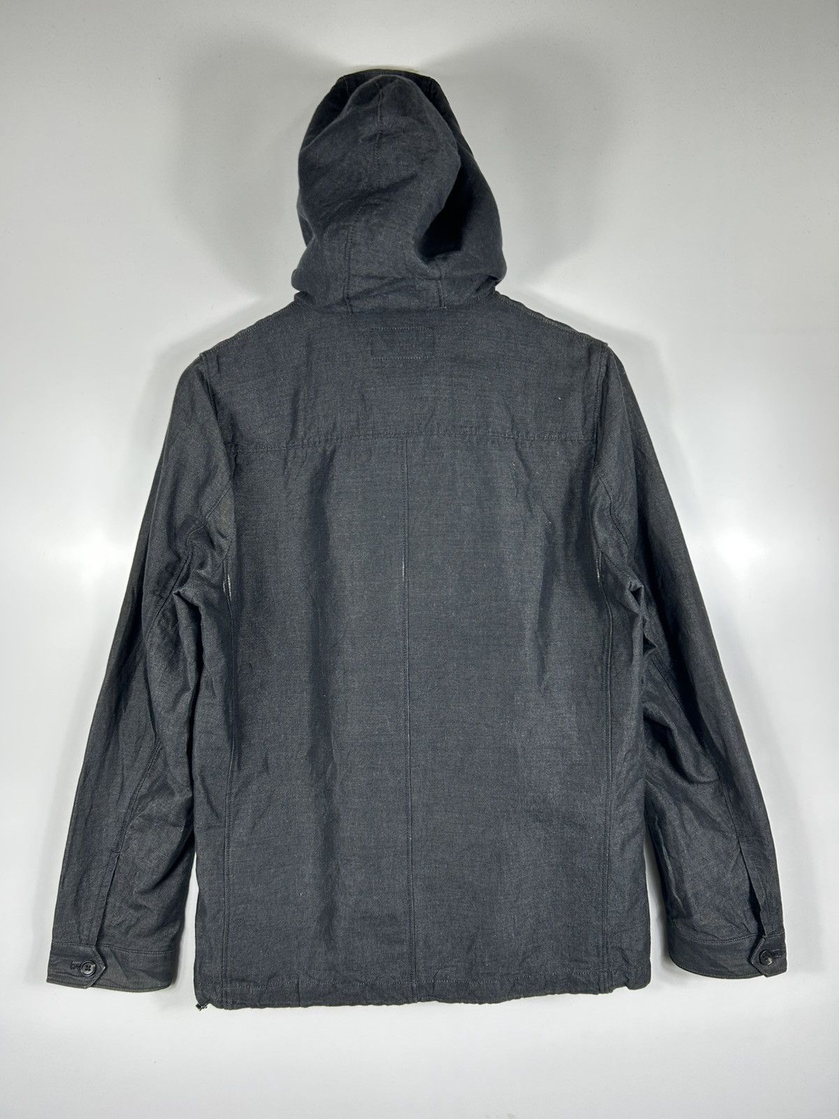 Japanese Brand × Lounge Lizard × Vintage ⚡️Vintage Lounge Lizard Hooded Zipper Jacket Size US M / EU 48-50 / 2 - 14 Thumbnail