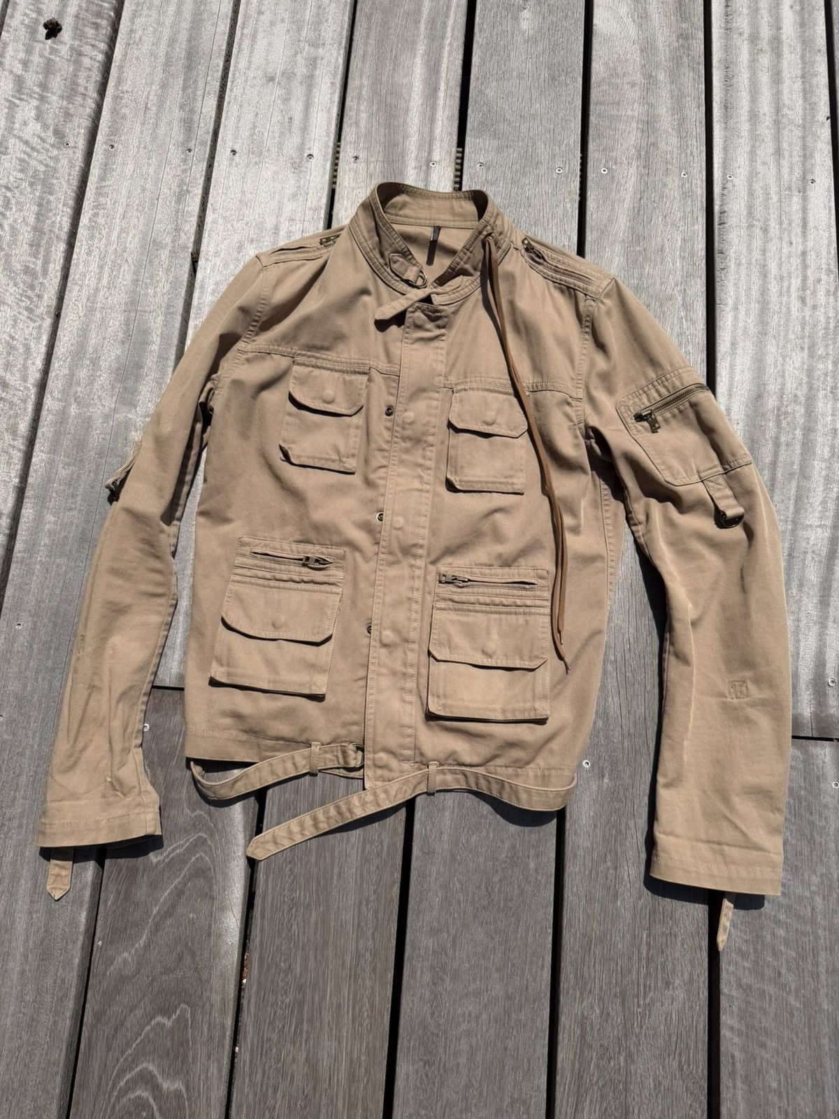 Dior × Hedi Slimane Dior Homme SS07 Runway Safari Jacket | Grailed