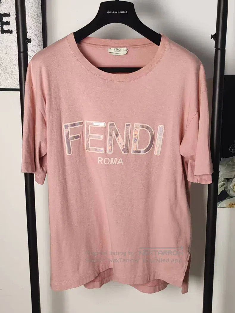 Fendi Fendi Logo Printed Short Sleeve Shirt Size S / US 4 / IT 40 - 1 Thumbnail