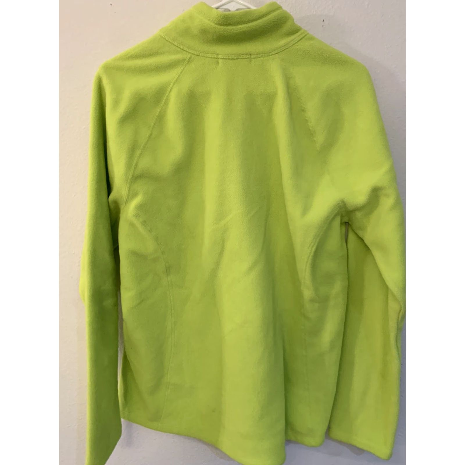Eddie Bauer Eddie Bauer Men's Fleece Pullover 1/4 Zip Size Large HIGHLIGHTER YELLOW Size US L / EU 52-54 / 3 - 3 Thumbnail