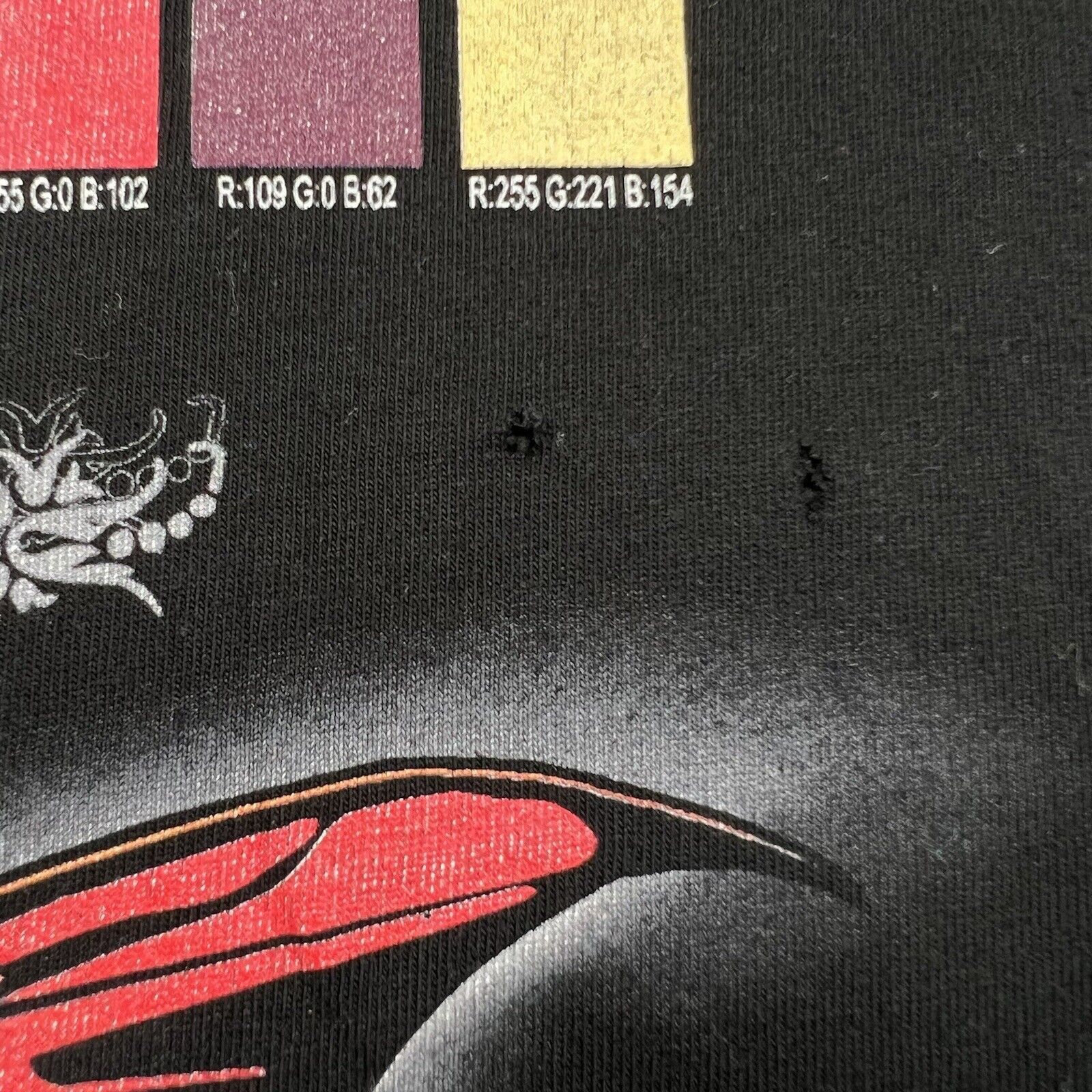 Other Brother Printer Small Black Colorful Butterfly Graphic Tee Size US S / EU 44-46 / 1 - 3 Thumbnail