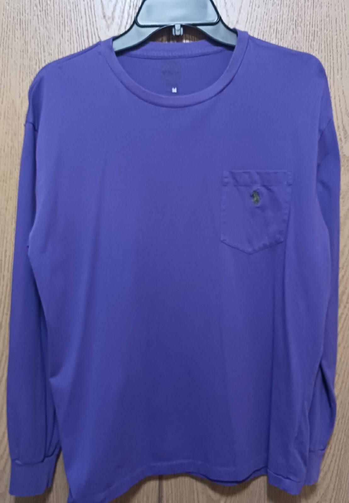 Polo Ralph Lauren Polo Ralph Lauren Long Sleeve T-Shirt - Purple - Size M Size US M / EU 48-50 / 2 - 2 Thumbnail