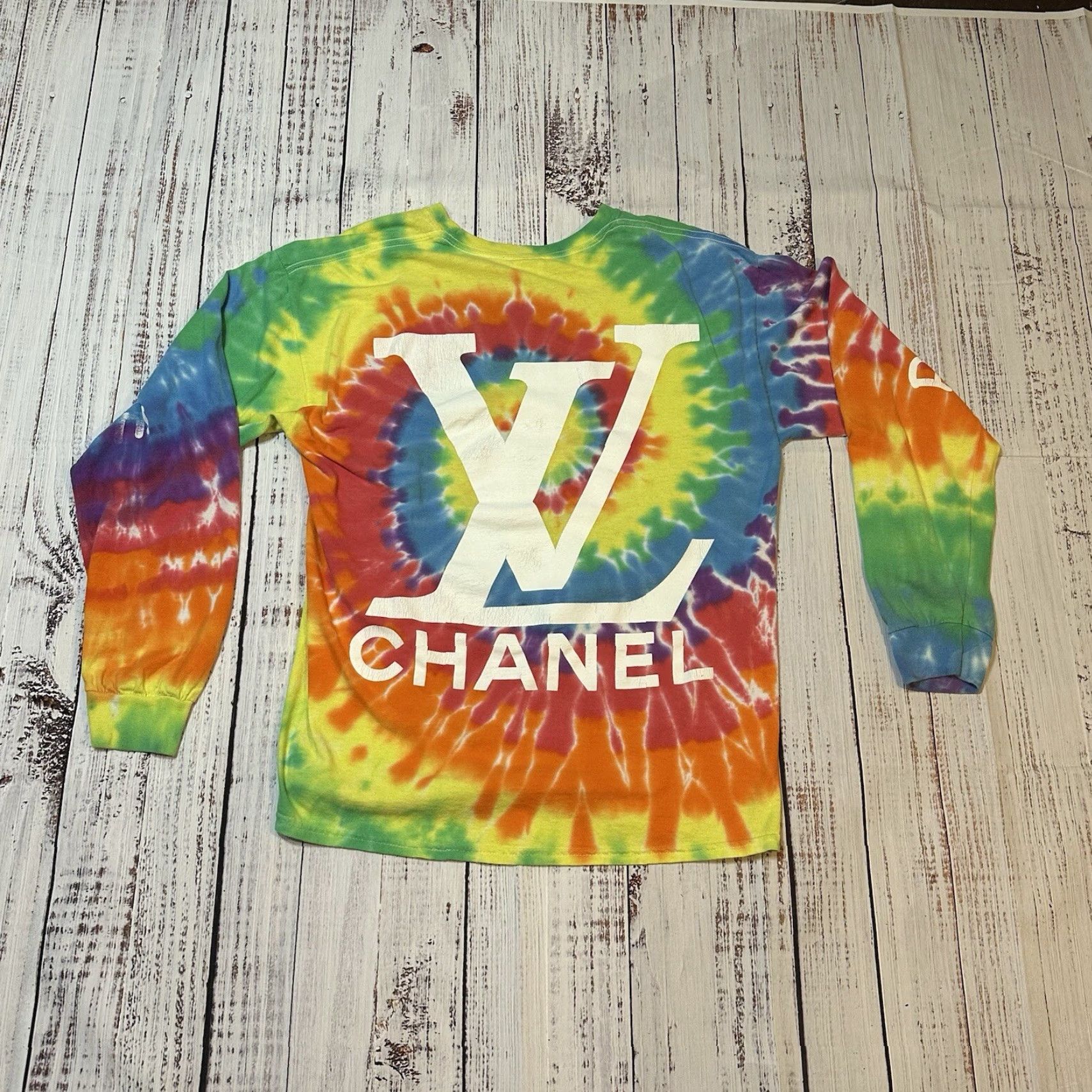 Vintage VINTAGE Pizza Slime Designer Logos Long Sleeve Men's Tee Shirt Large Size US L / EU 52-54 / 3 - 7 Thumbnail