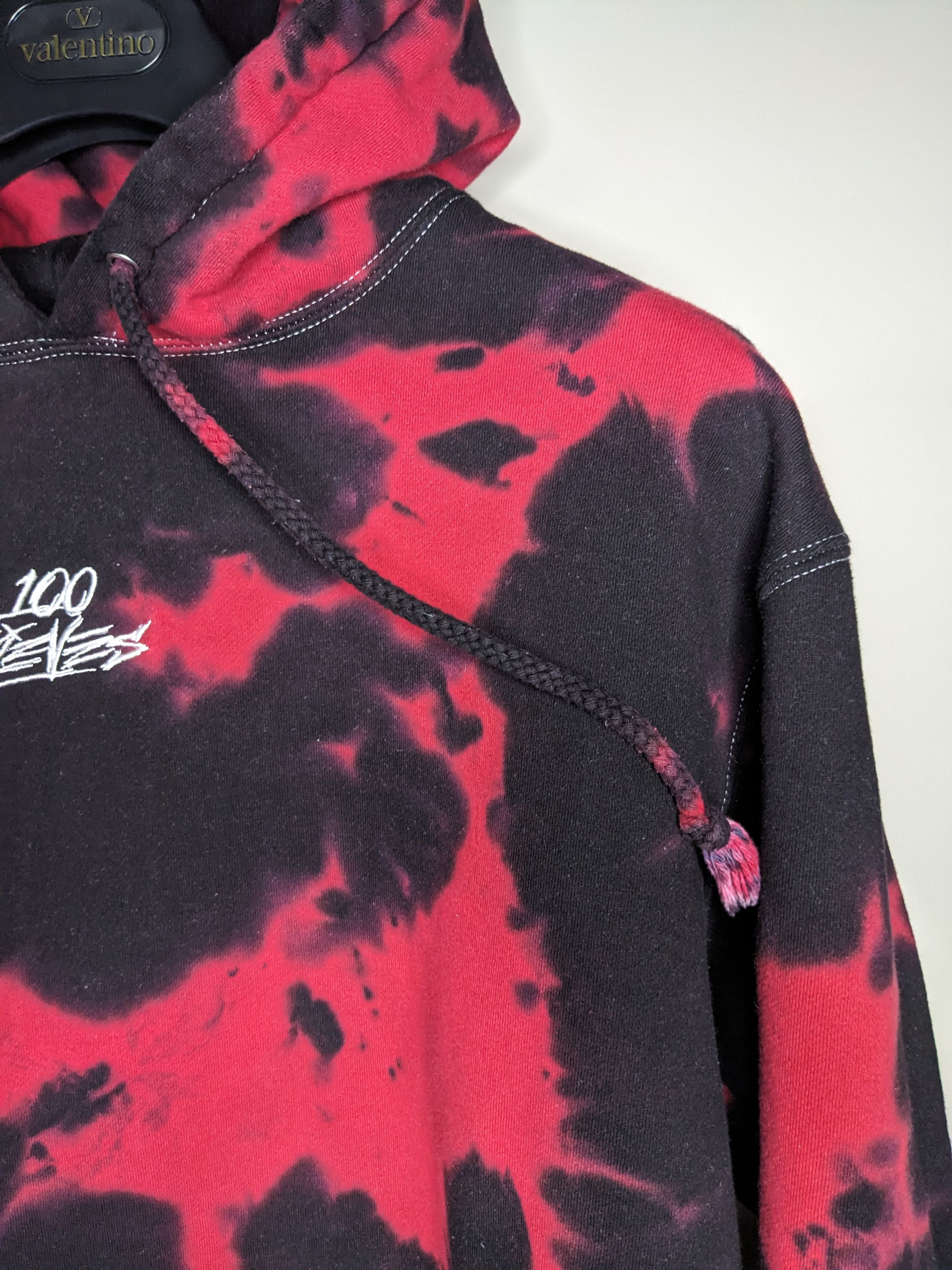 100 Thieves 100 Thieves Jam Hoodie Mens Large Tie Dye Sweater 100T Size US L / EU 52-54 / 3 - 3 Thumbnail