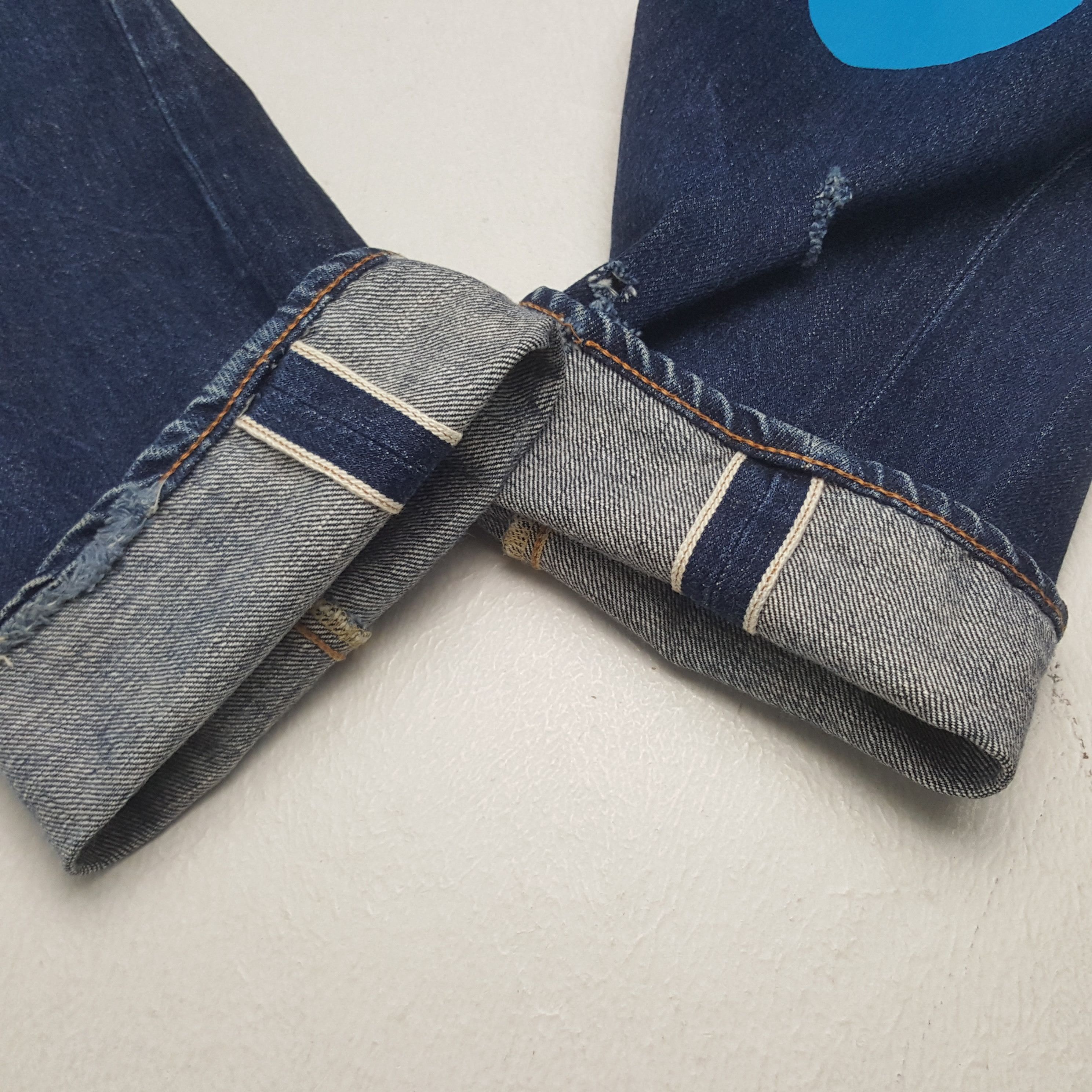 Japanese Brand Vintage Evis Japanese Brand Daicock Denim Jeans C280N24 Size 24" / US 00 / IT 34 - 14 Thumbnail