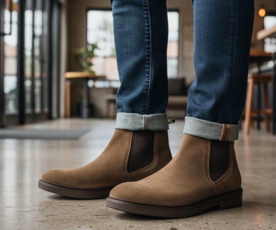 Clarks Clarks Men’s Paulson Up Chelsea Boot size 8 Size US 8 / EU 41 - 1 Thumbnail