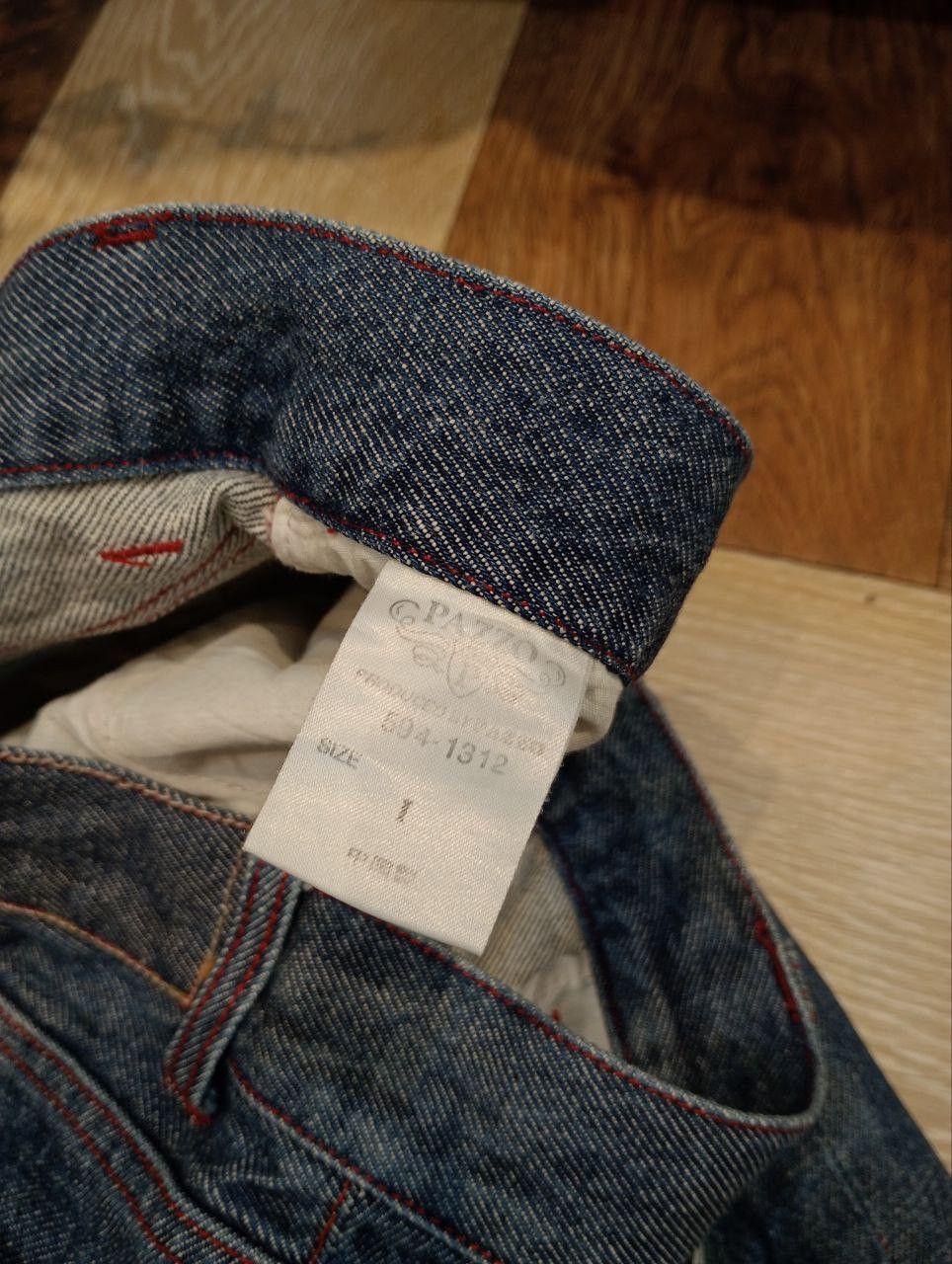 291295=Homme 291295 HOMME JAPAN 7 POCKET DENIM JEANS - SIZE 1 BLUE Size US 29 - 7 Thumbnail