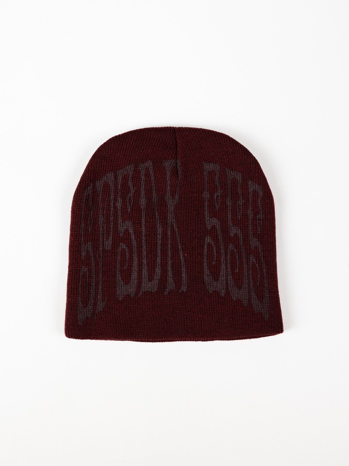 image of Spider Worldwide Sp5Der Longlegs Beanie in Maroon, Men's