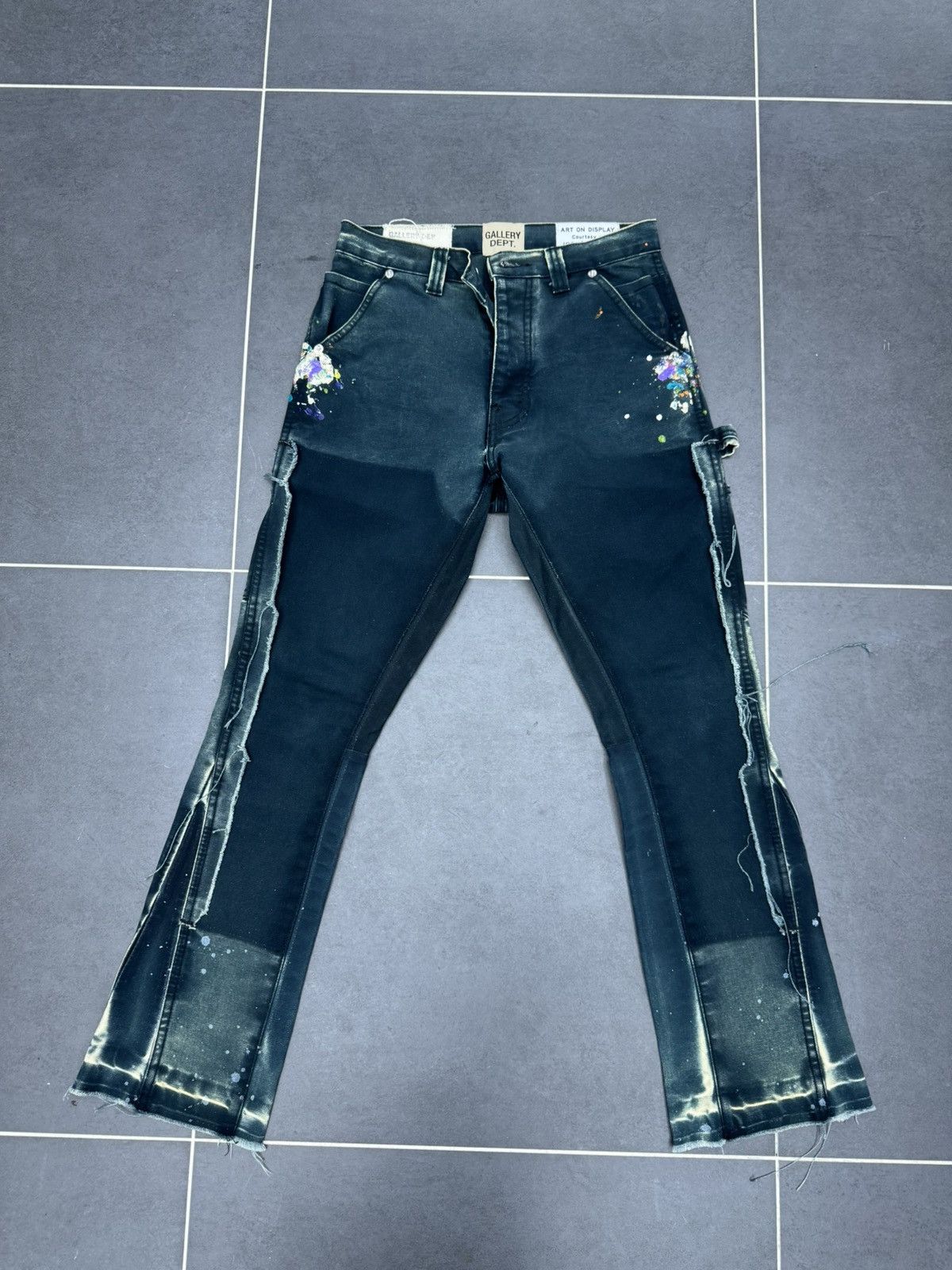 Gallery Dept. Gallery dept paint splatter flare jeans Size US 28 / EU 44 - 1 Thumbnail