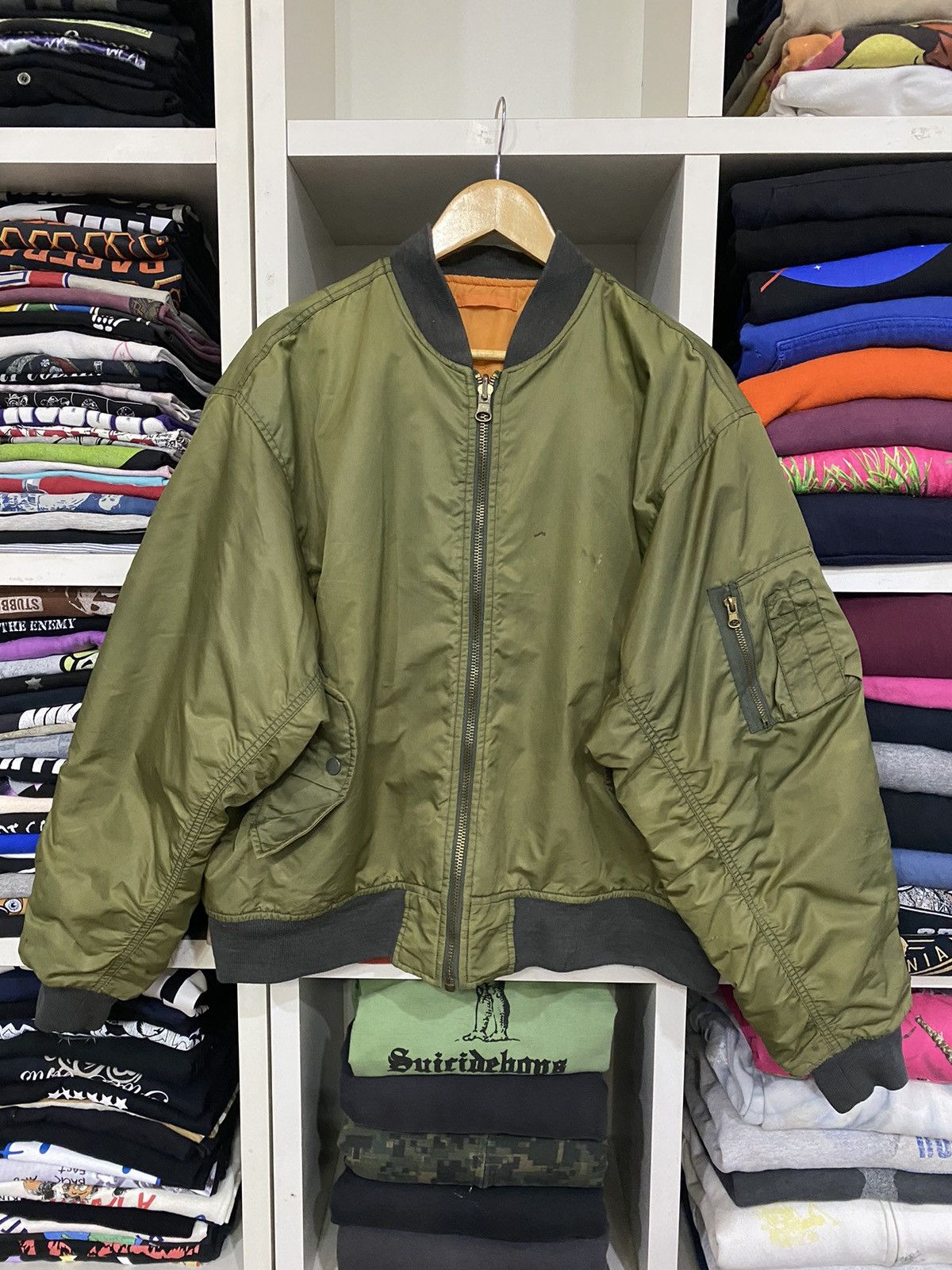 Vintage Vintage Bomber Jacket Size US L / EU 52-54 / 3 - 7 Thumbnail