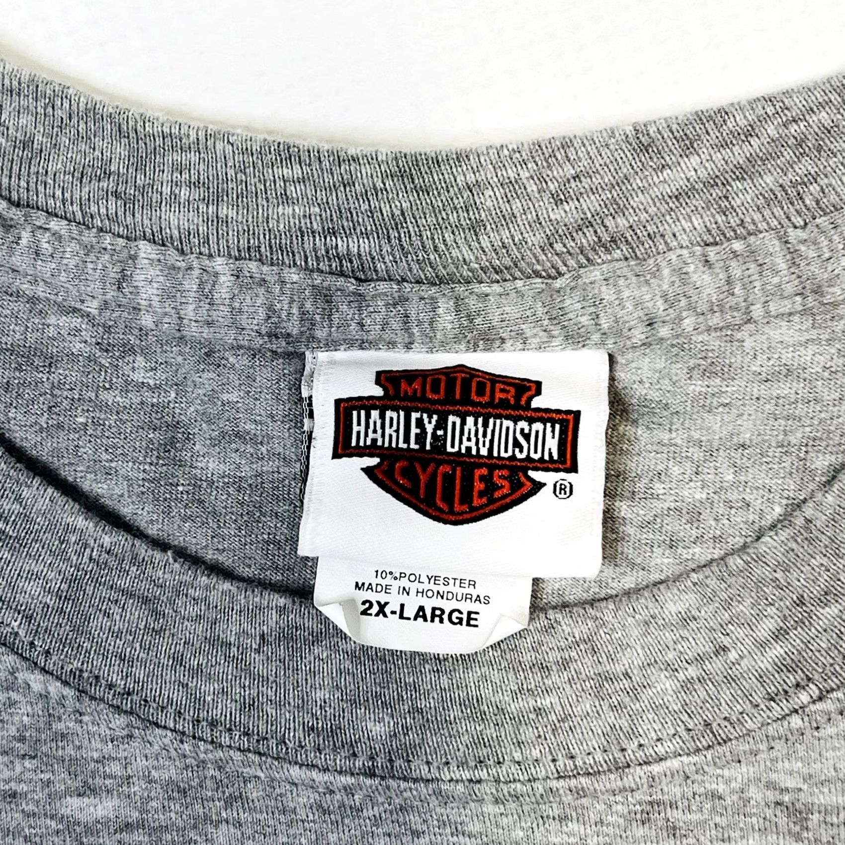 Vintage Harley Davidson Cave Creek Arizona T Shirt 2XL Gray Cotton Polyester Crew Neck Short Sleeve Graphic Tee Mens Size US XXL / EU 58 / 5 - 7 Thumbnail