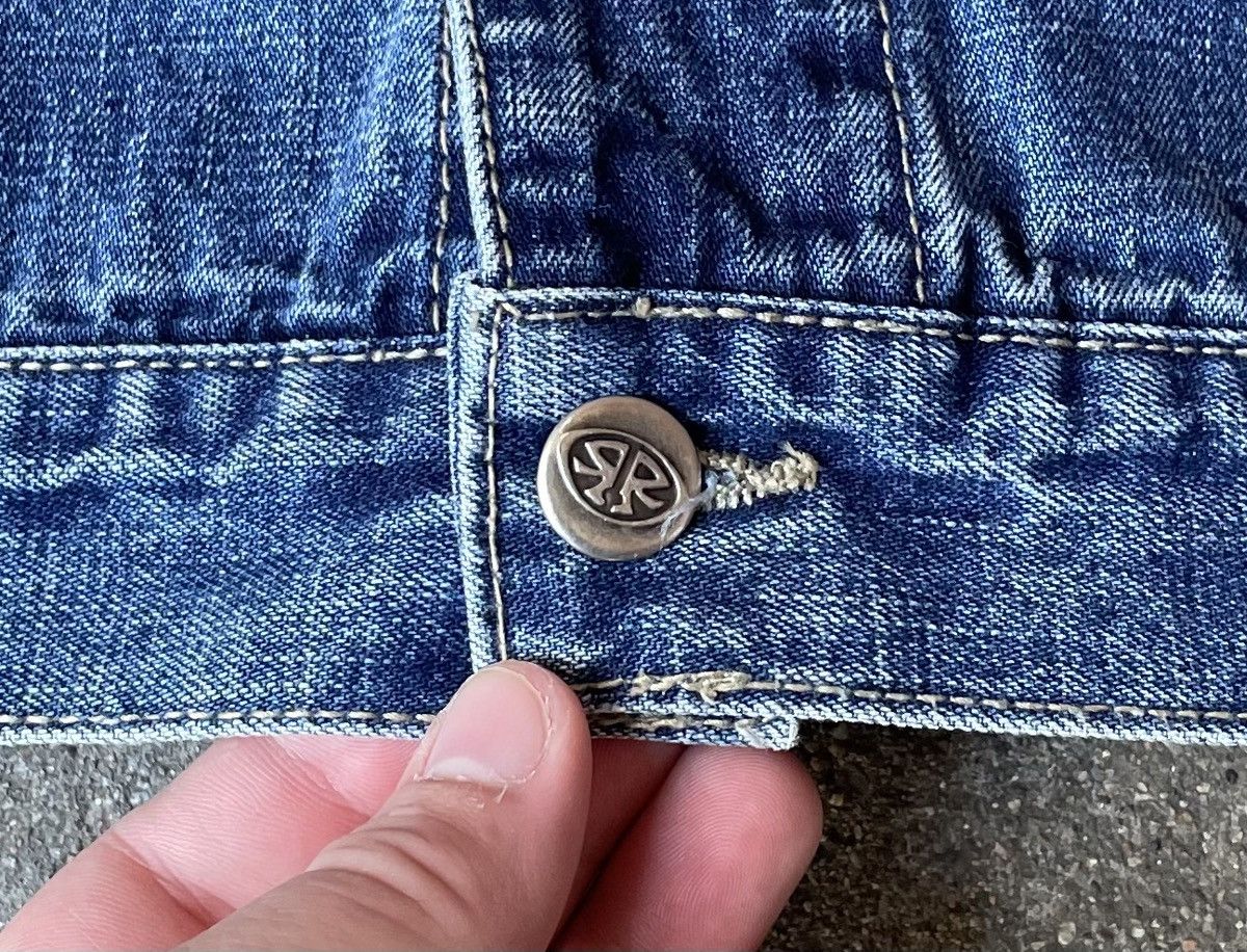 Vintage Vintage Rokoko Jeans Medium Wash Denim Trucker Jacket Size US XL / EU 56 / 4 - 3 Thumbnail
